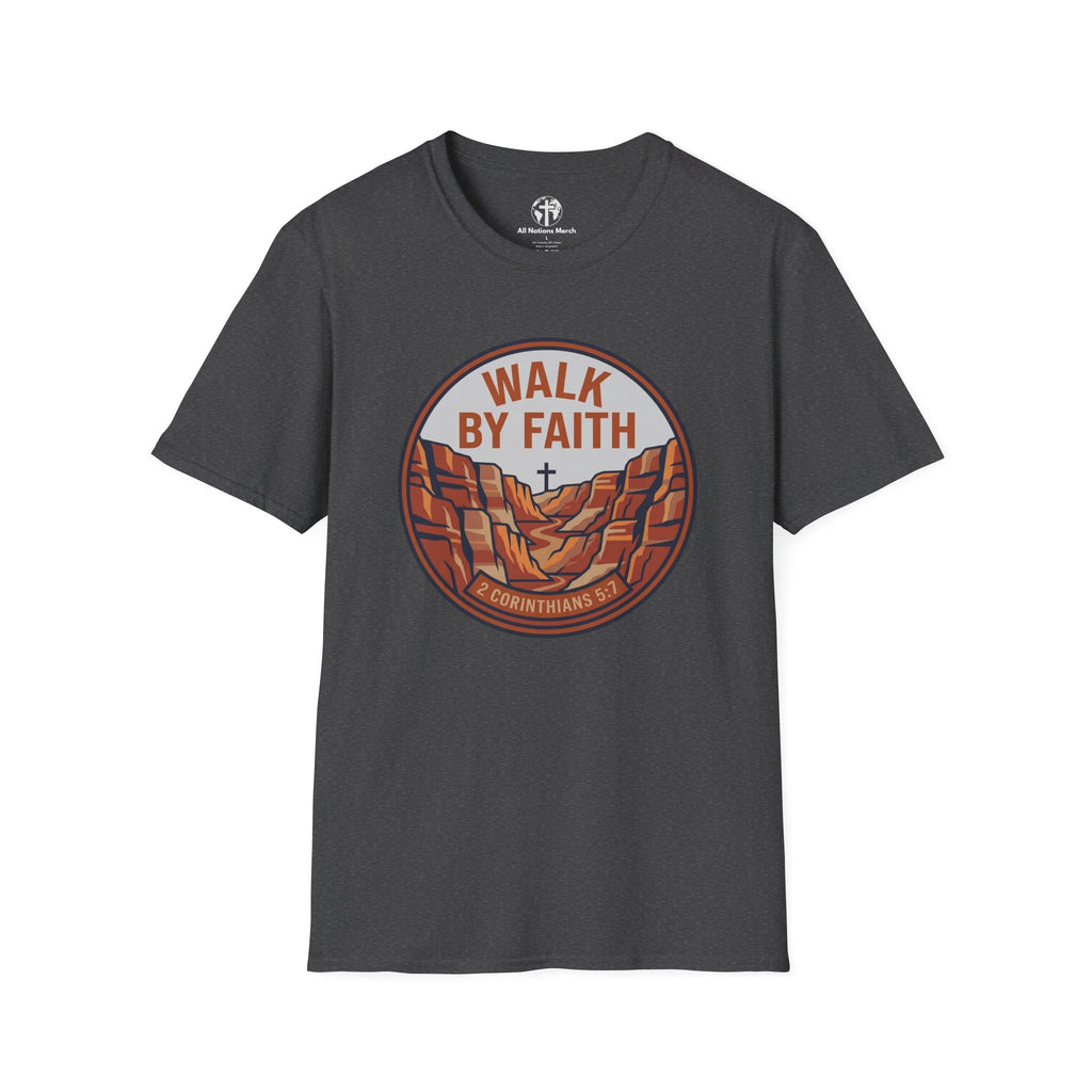 Walk by Faith Badge T-Shirt