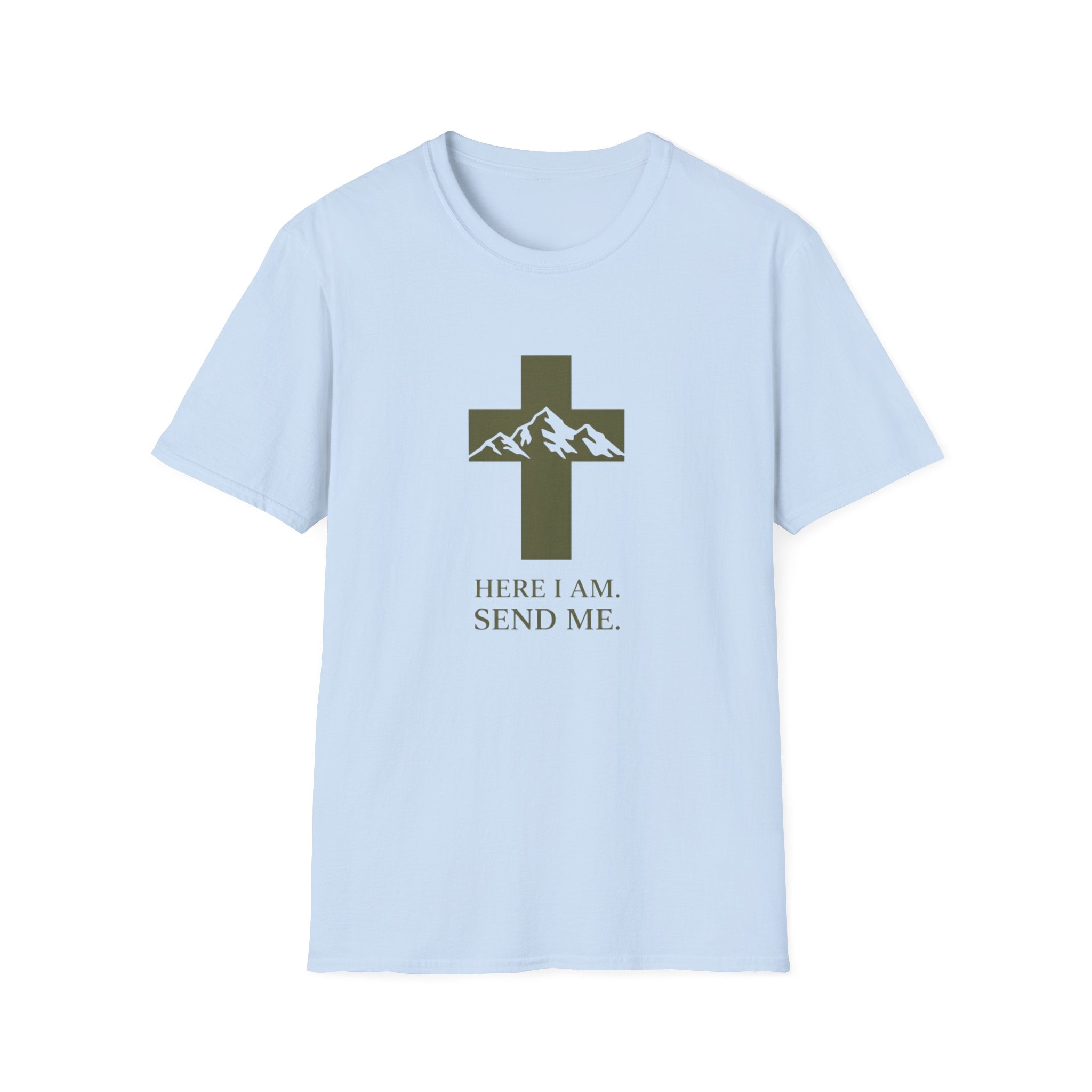 Here I Am Send Me Mountain T-Shirt