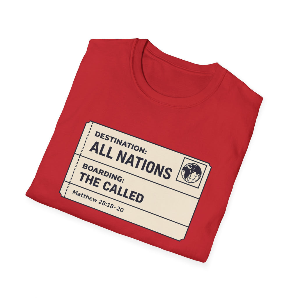 Boarding Pass T-Shirt V1