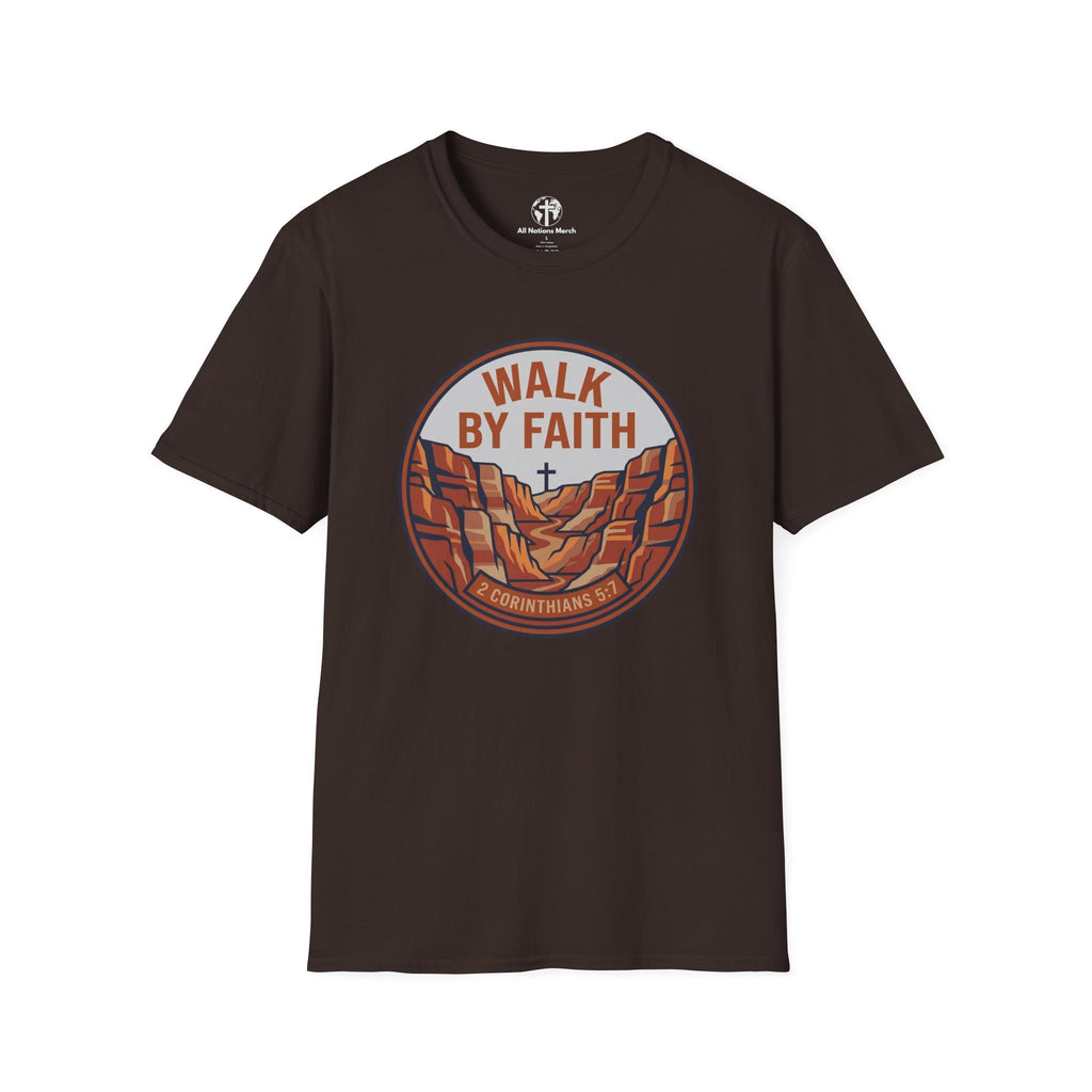 Walk by Faith Badge T-Shirt