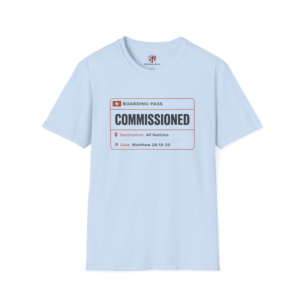 Commissioned Boarding Pass T-Shirt