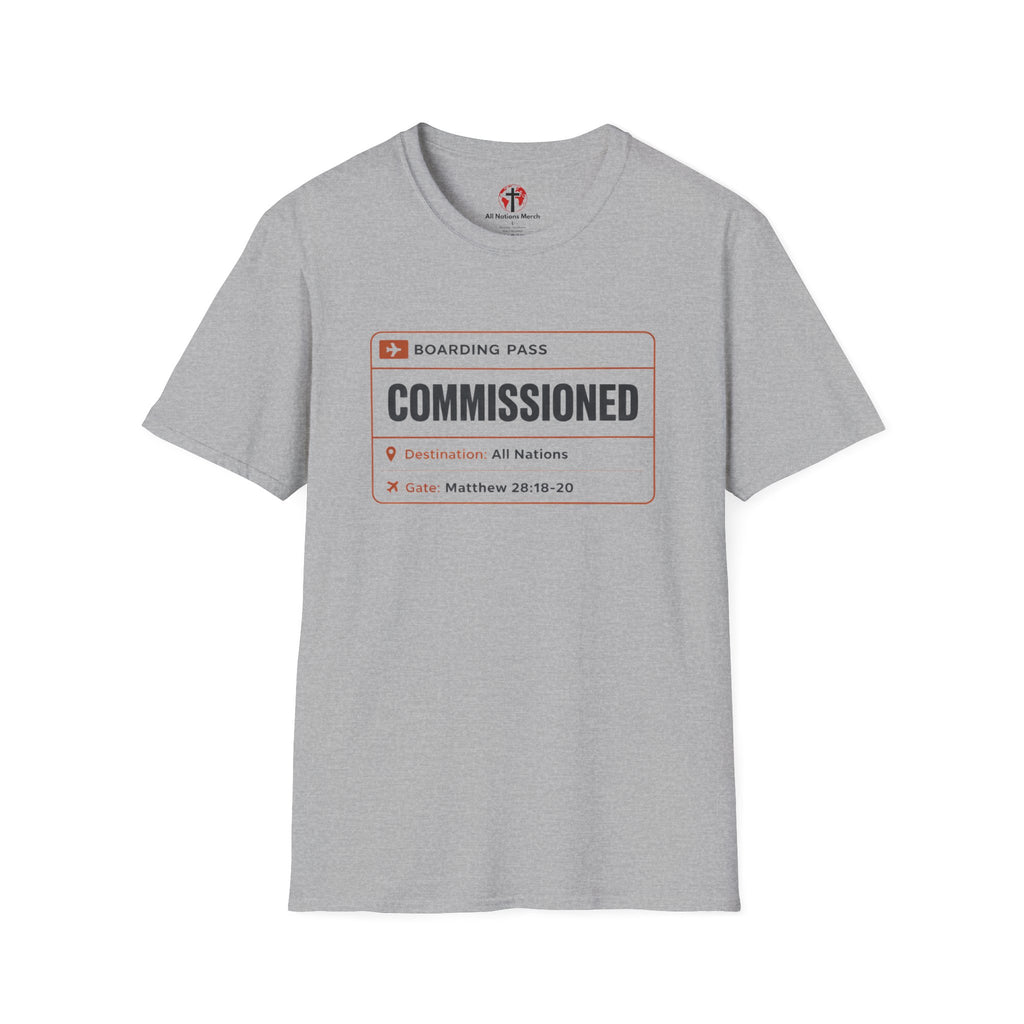 Commissioned Boarding Pass T-Shirt