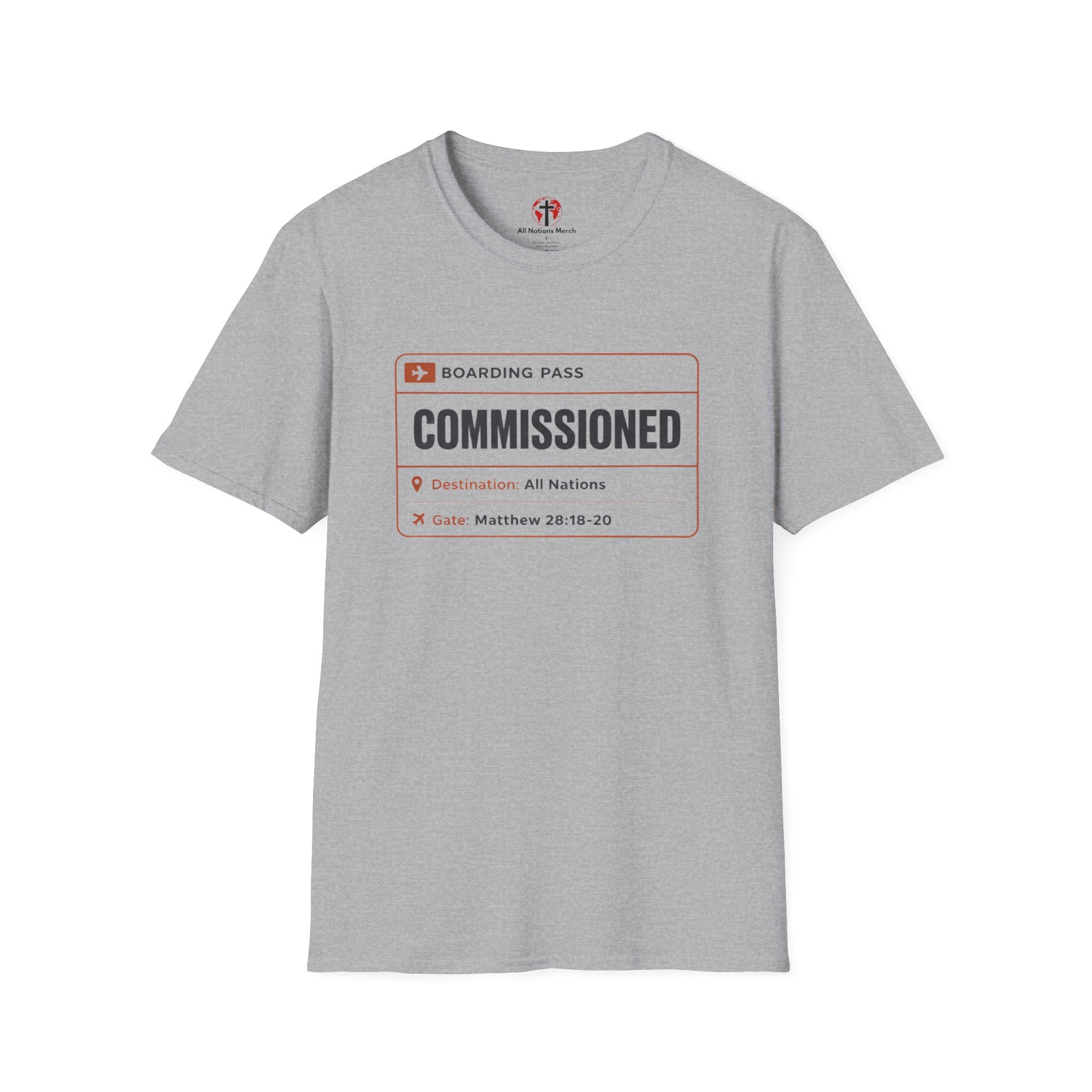 Commissioned Boarding Pass T-Shirt