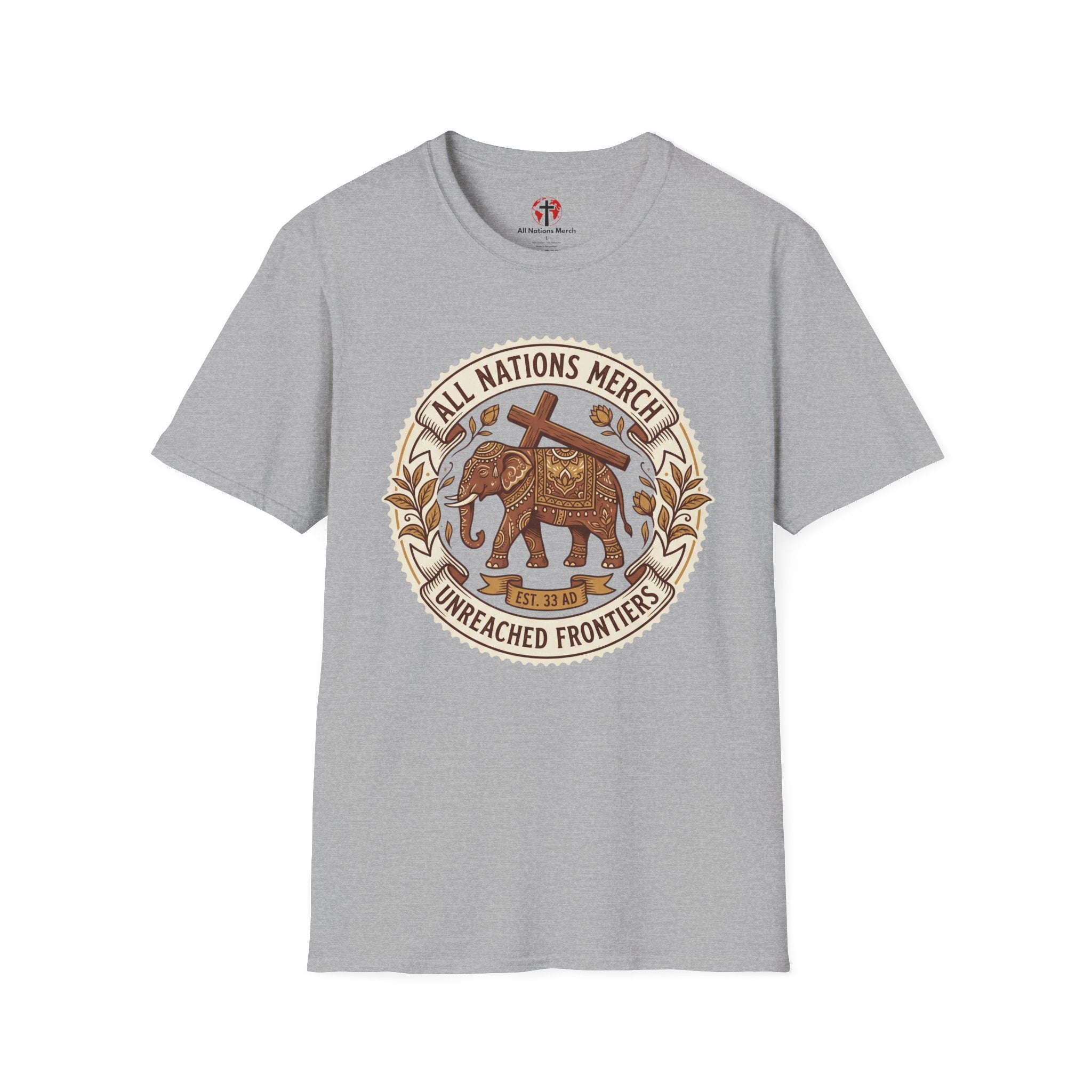 All Nations Merch Elephant T-Shirt