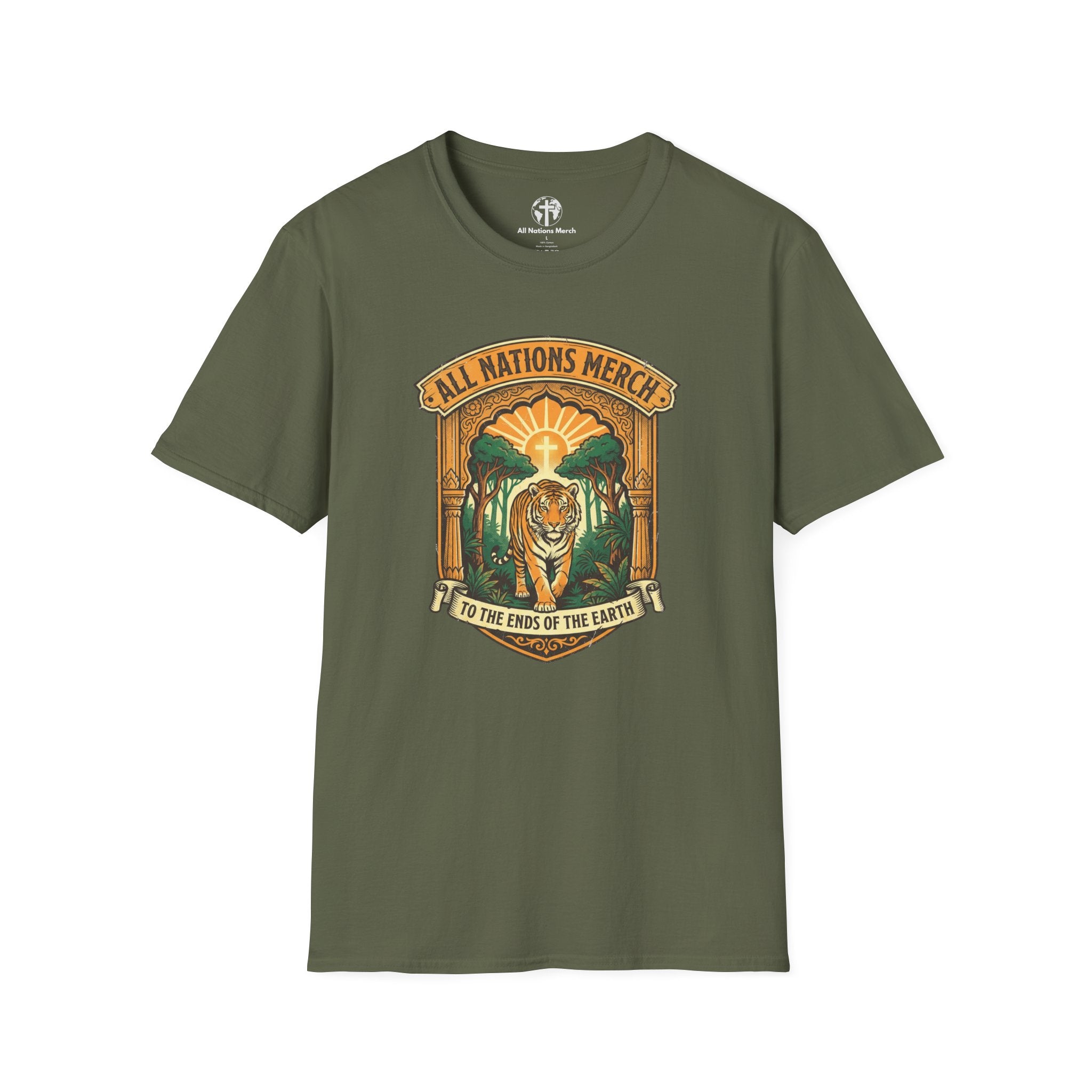 All Nations Merch Tiger T-Shirt