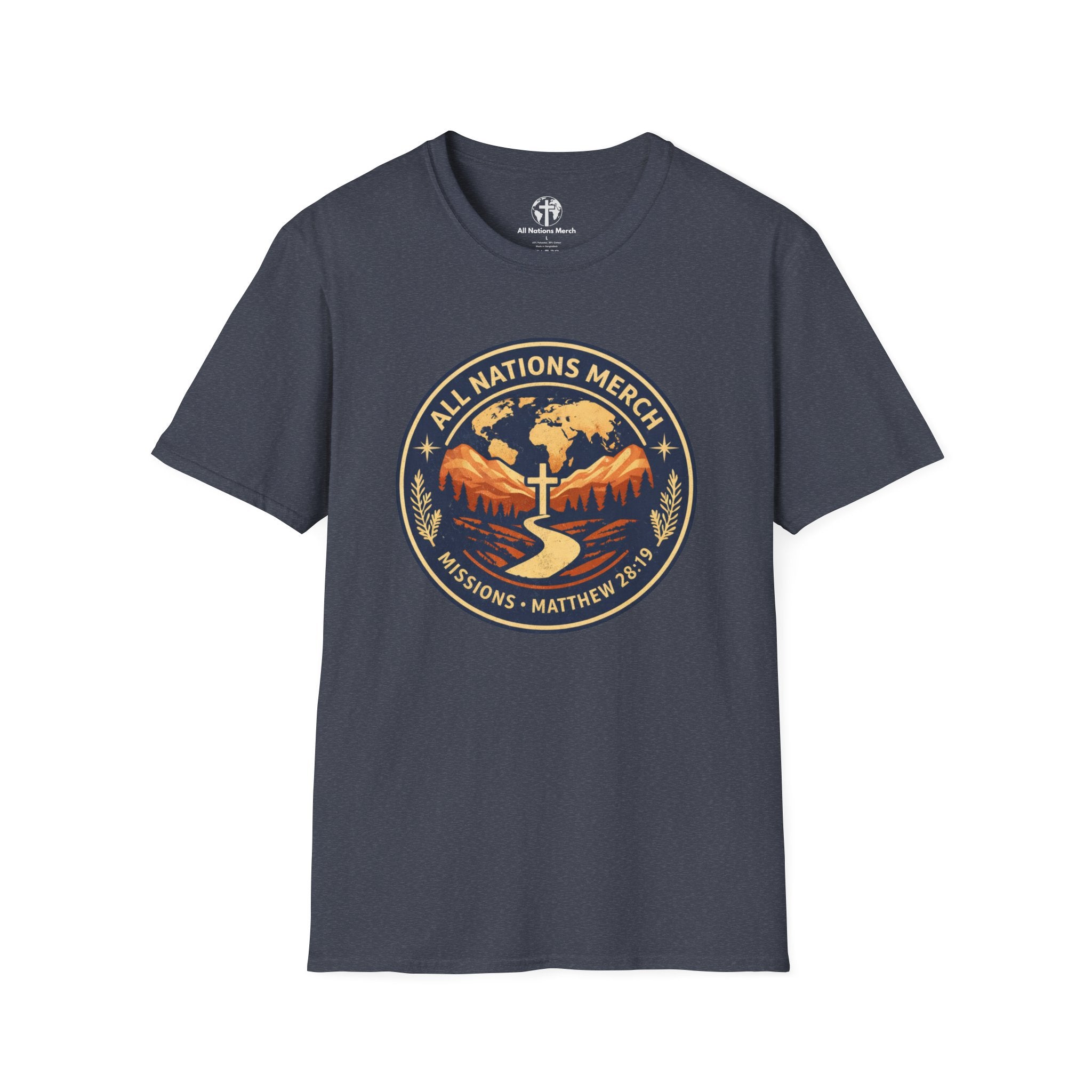 All Nations Merch Badge World T-Shirt