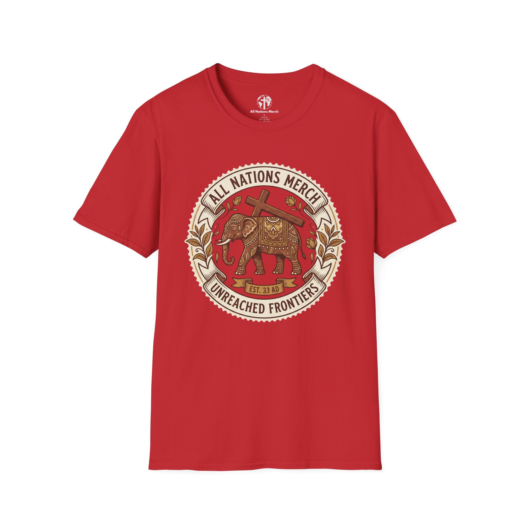 All Nations Merch Elephant T-Shirt