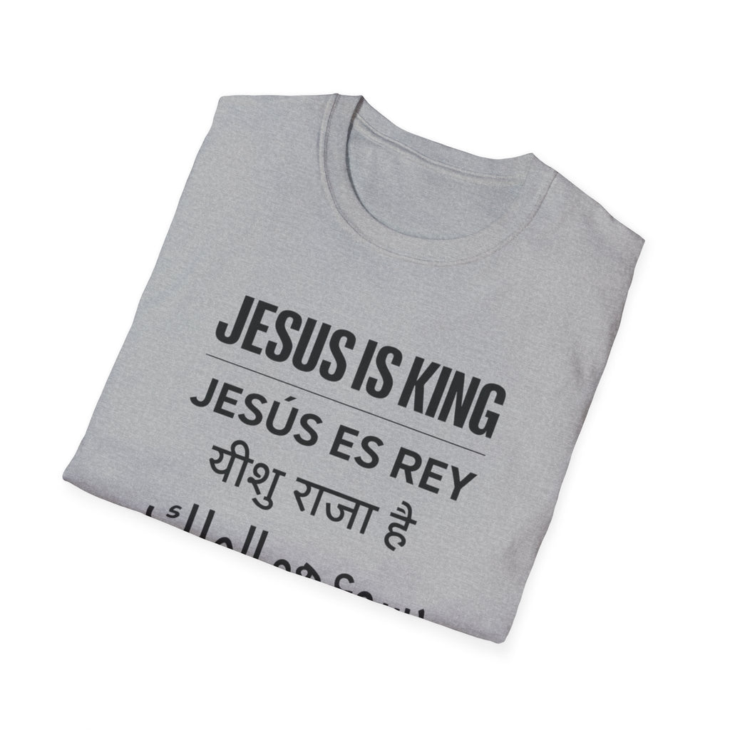 Jesus is King Languages T-Shirt