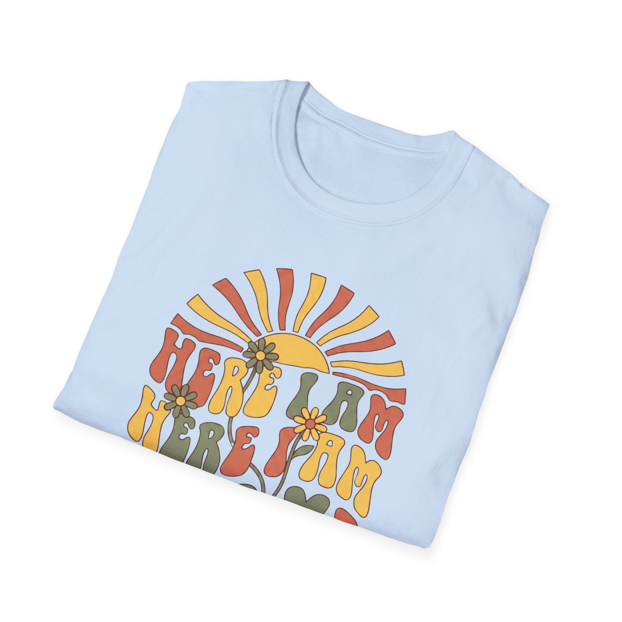 Here I am Send Me Retro T-Shirt