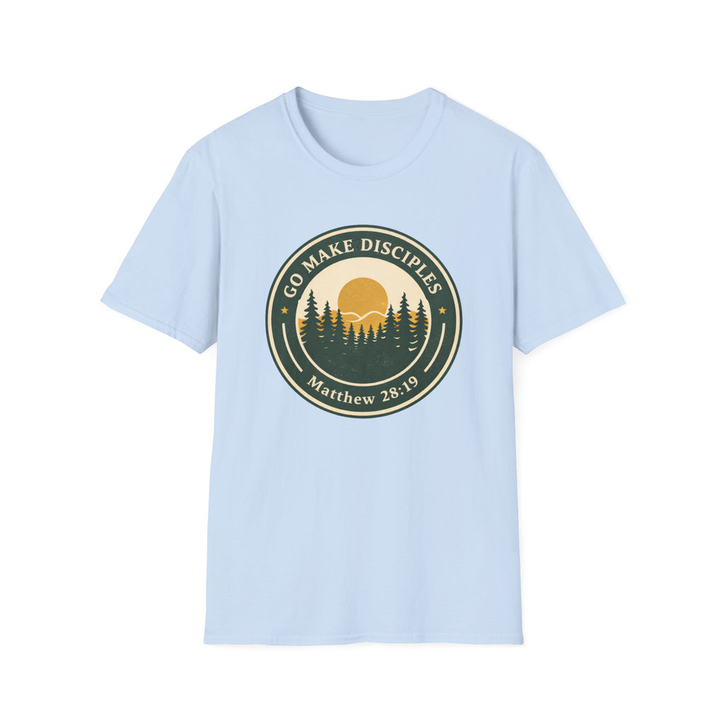 Go Make Disciples Badge T-Shirt
