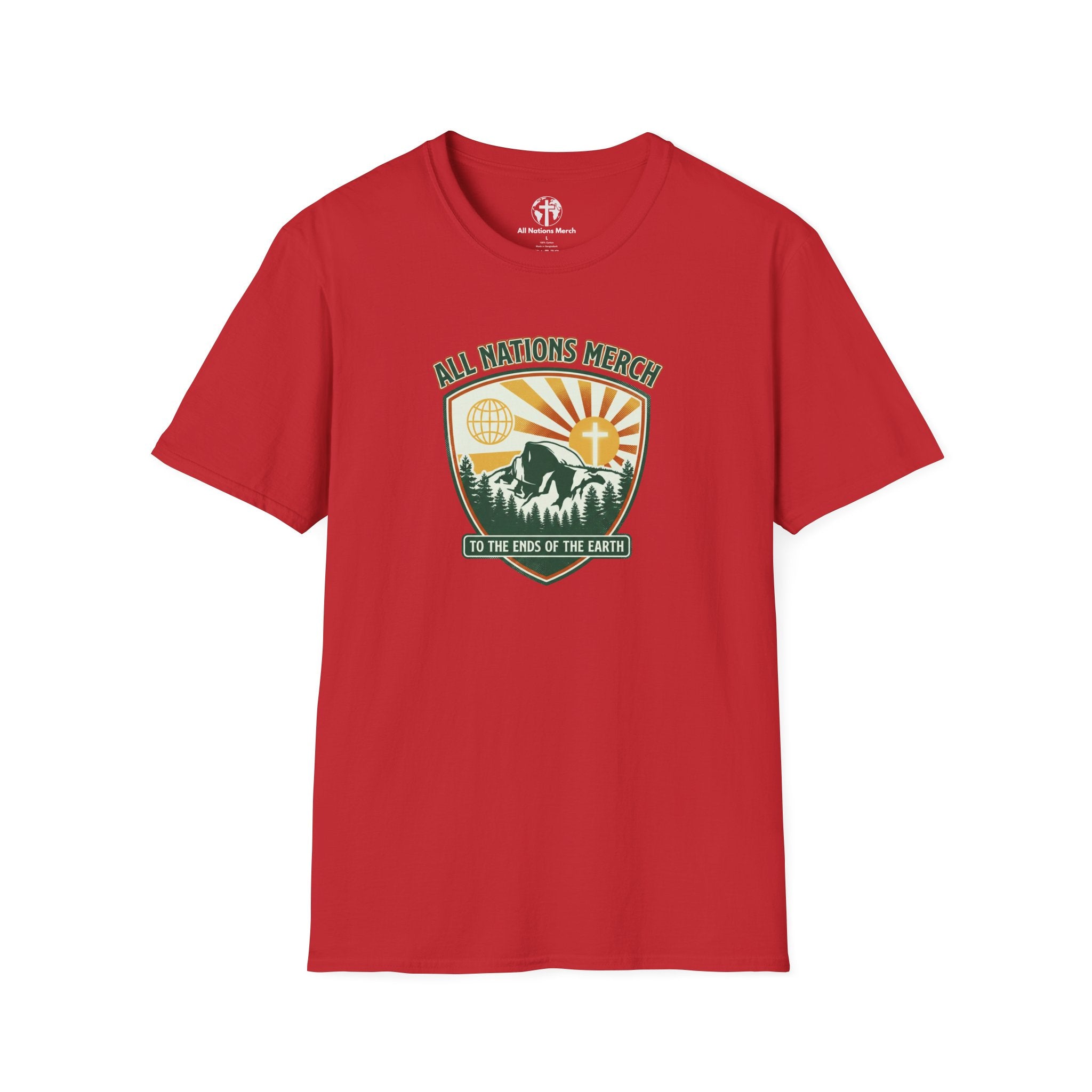 All Nations Merch Badge Yosemite V2 T-Shirt