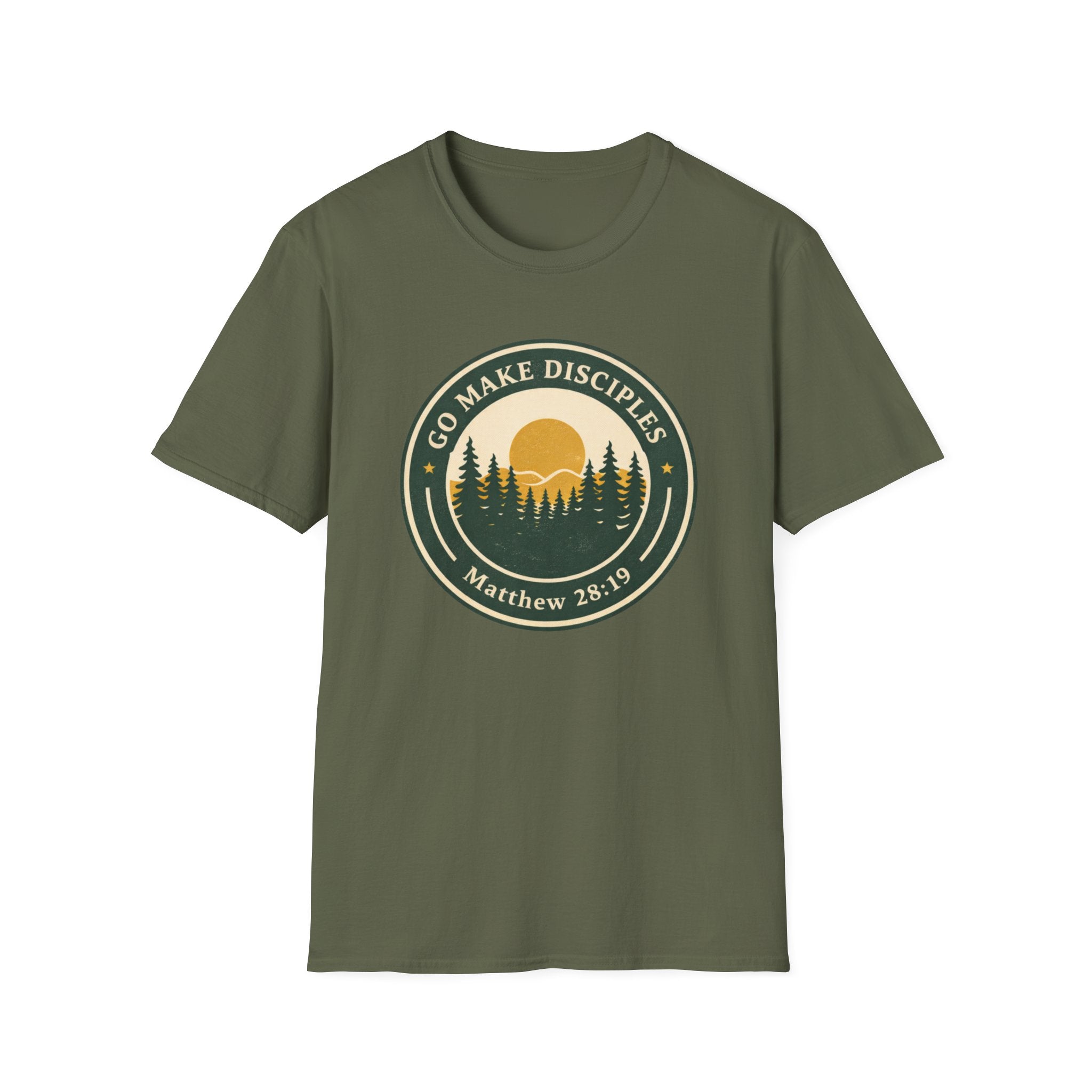 Go Make Disciples Badge T-Shirt