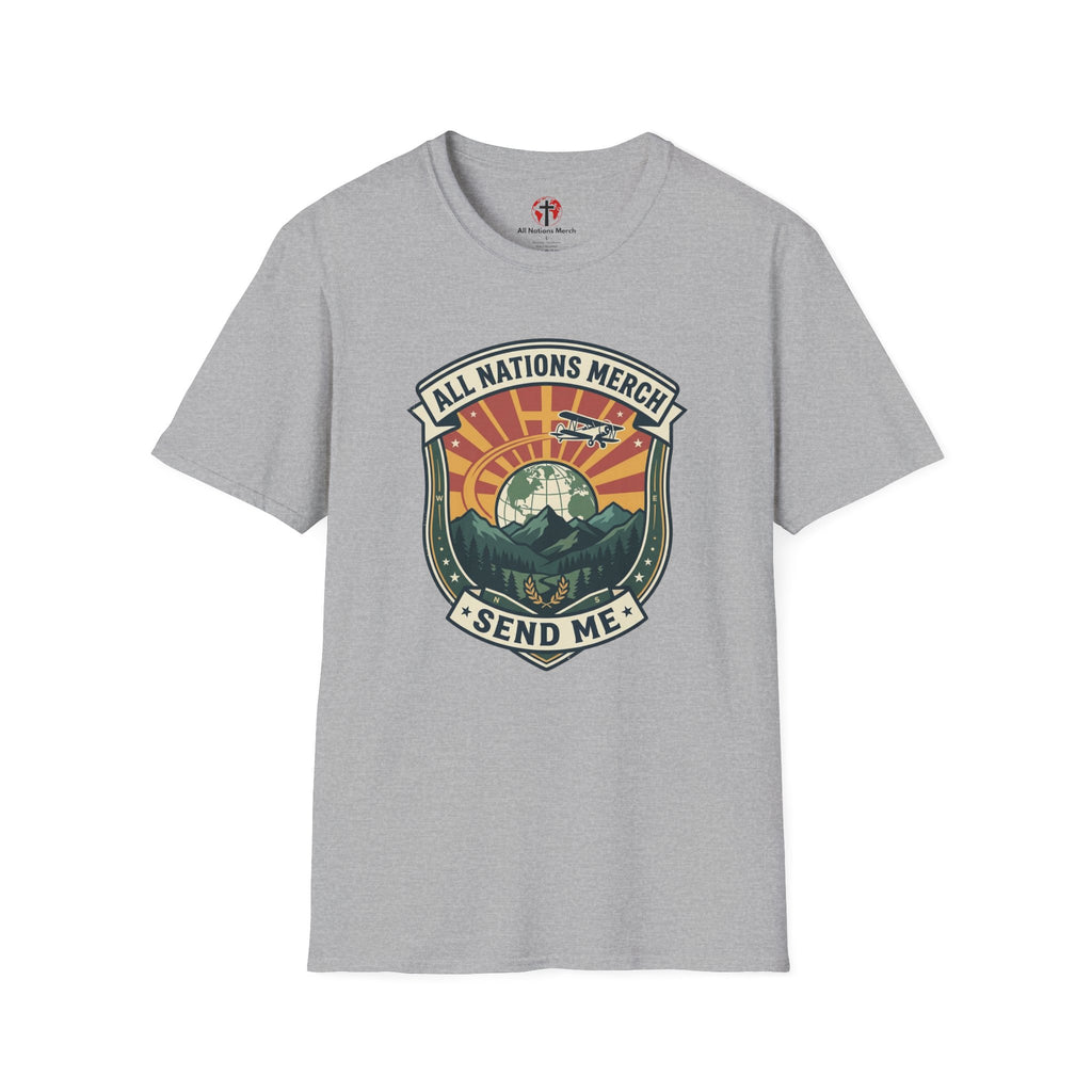 All Nations Merch Badge Flying T-Shirt