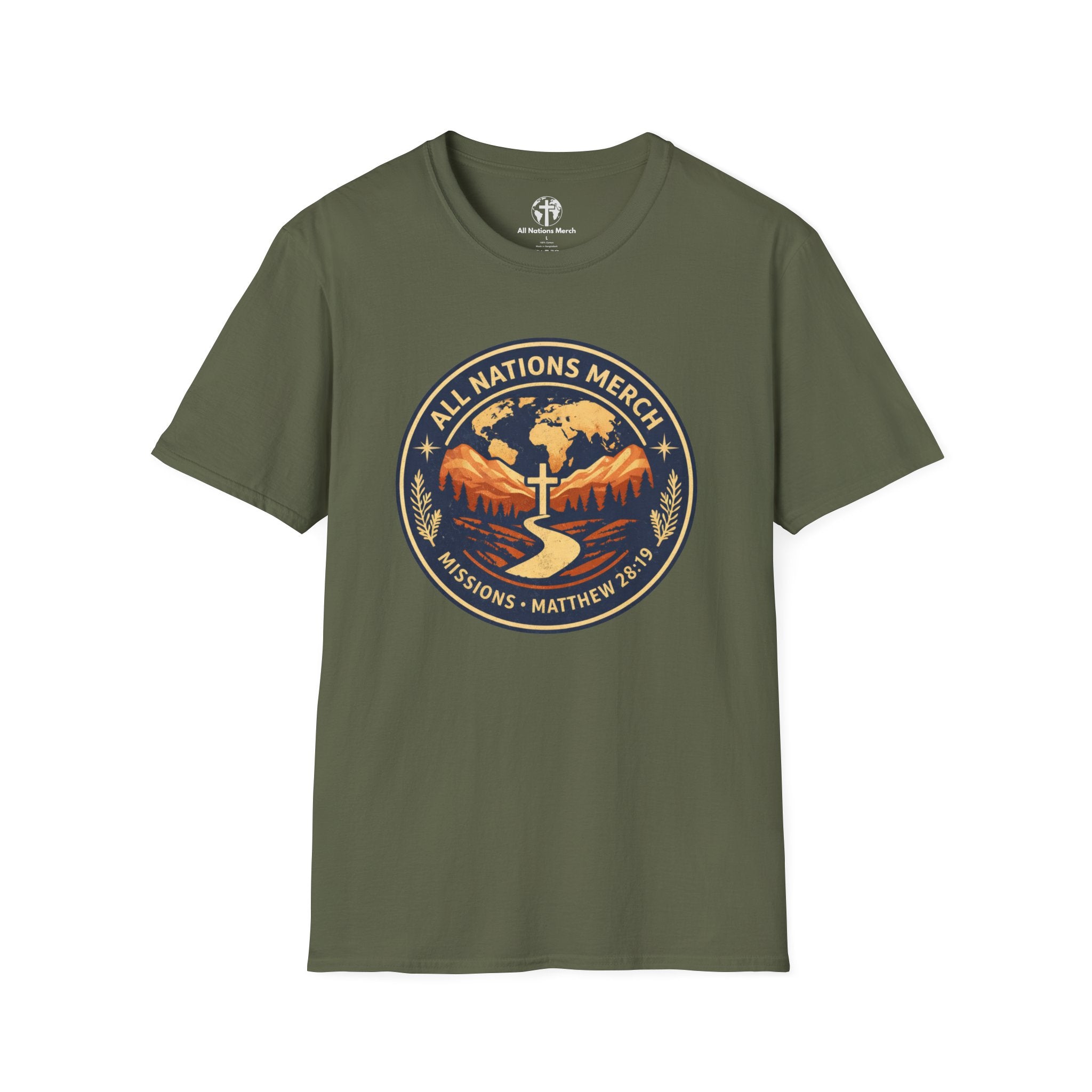 All Nations Merch Badge World T-Shirt