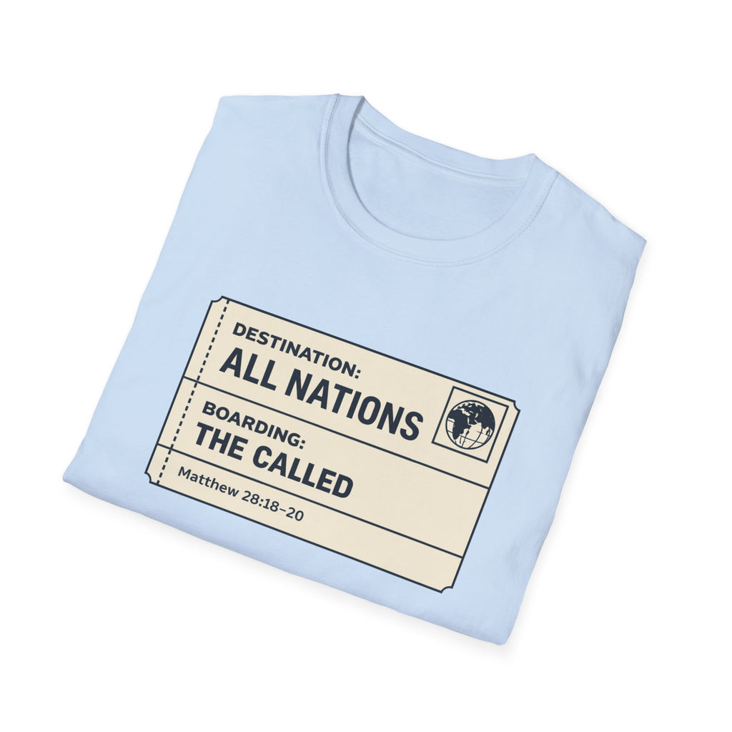 Boarding Pass T-Shirt V1
