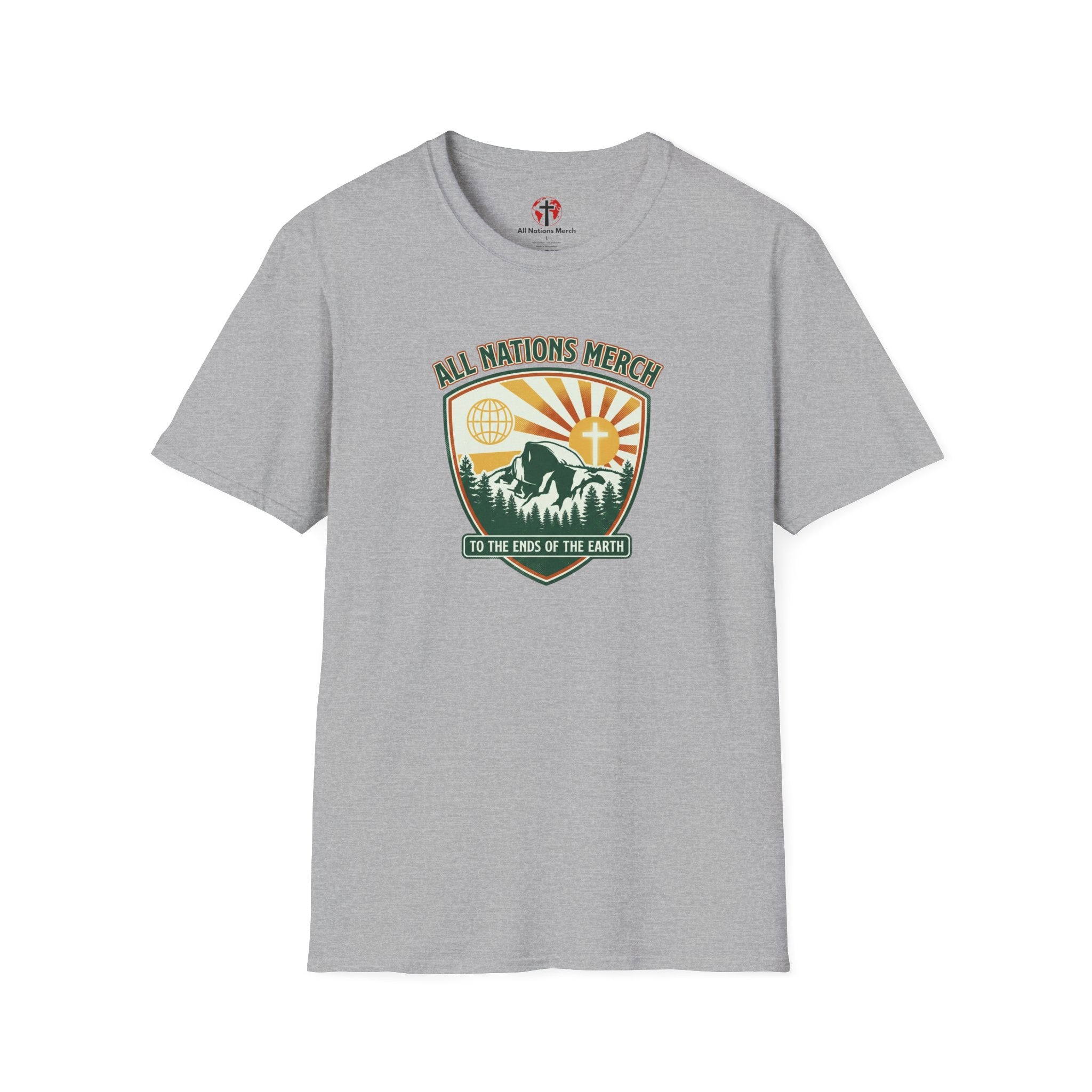 All Nations Merch Badge Yosemite V2 T-Shirt