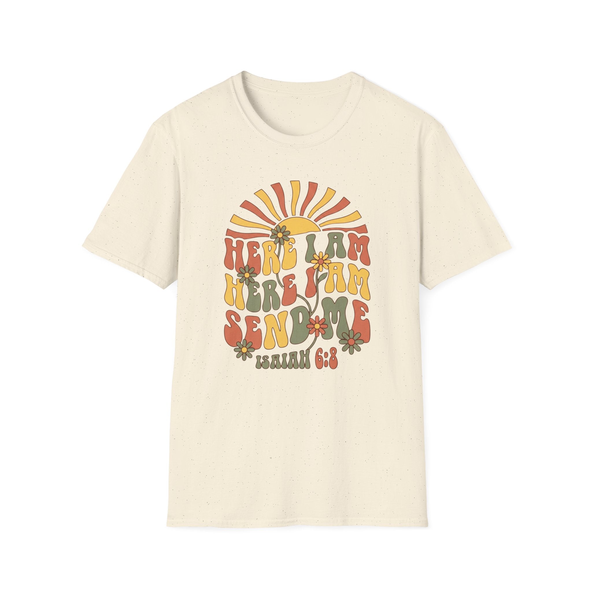 Here I am Send Me Retro T-Shirt