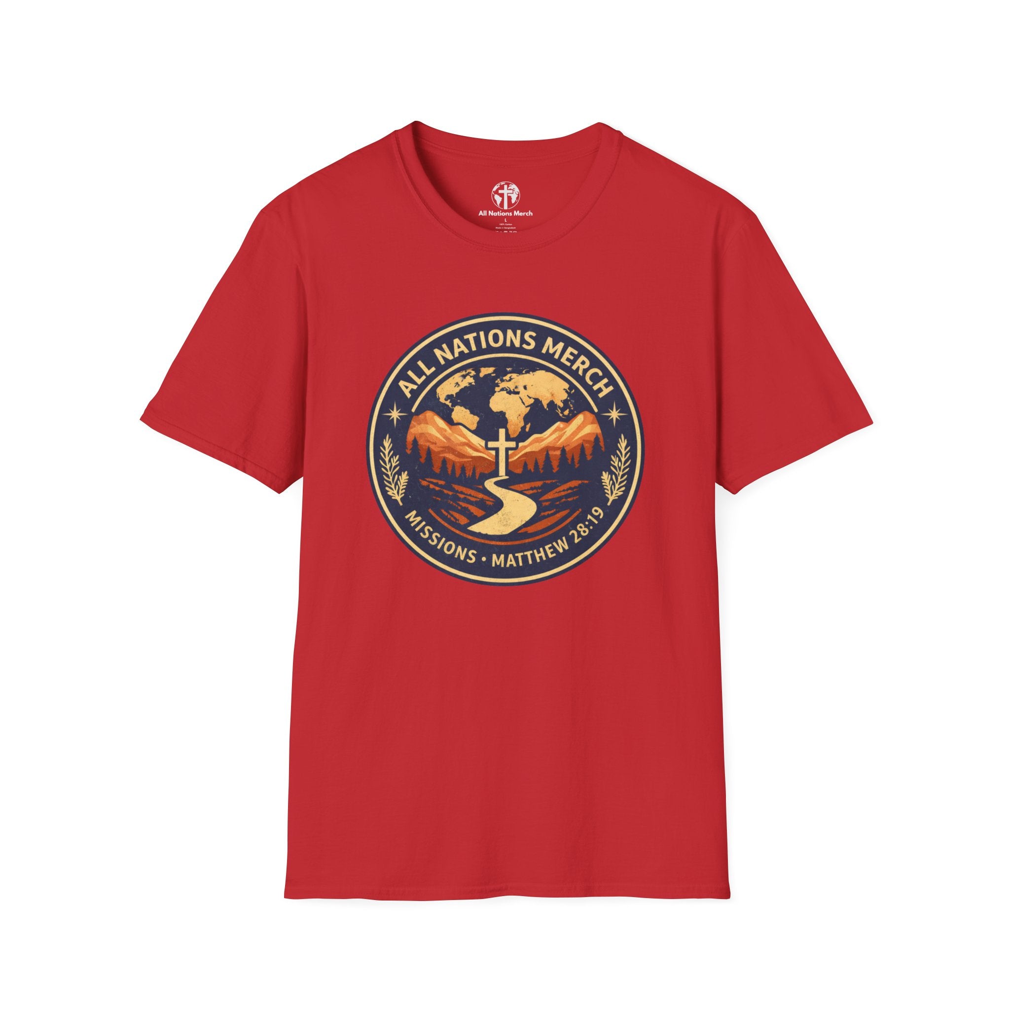 All Nations Merch Badge World T-Shirt