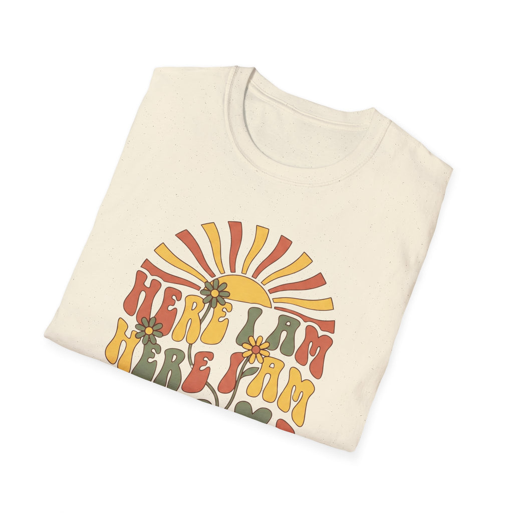 Here I am Send Me Retro T-Shirt