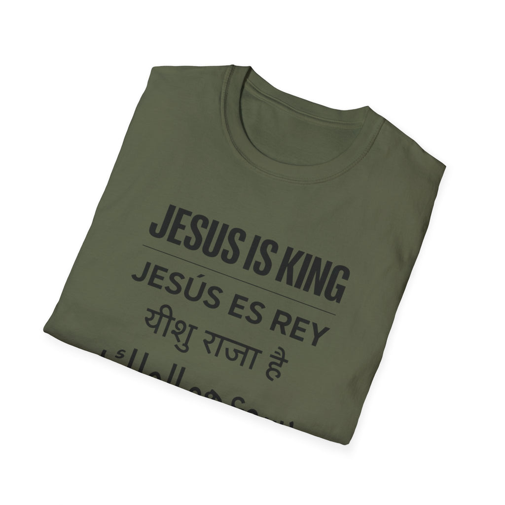 Jesus is King Languages T-Shirt