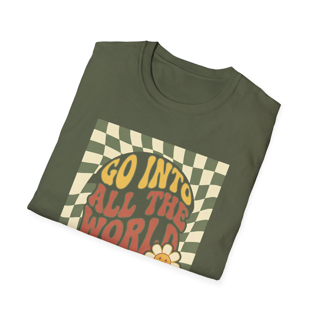 Go Into all the World Retro T-Shirt