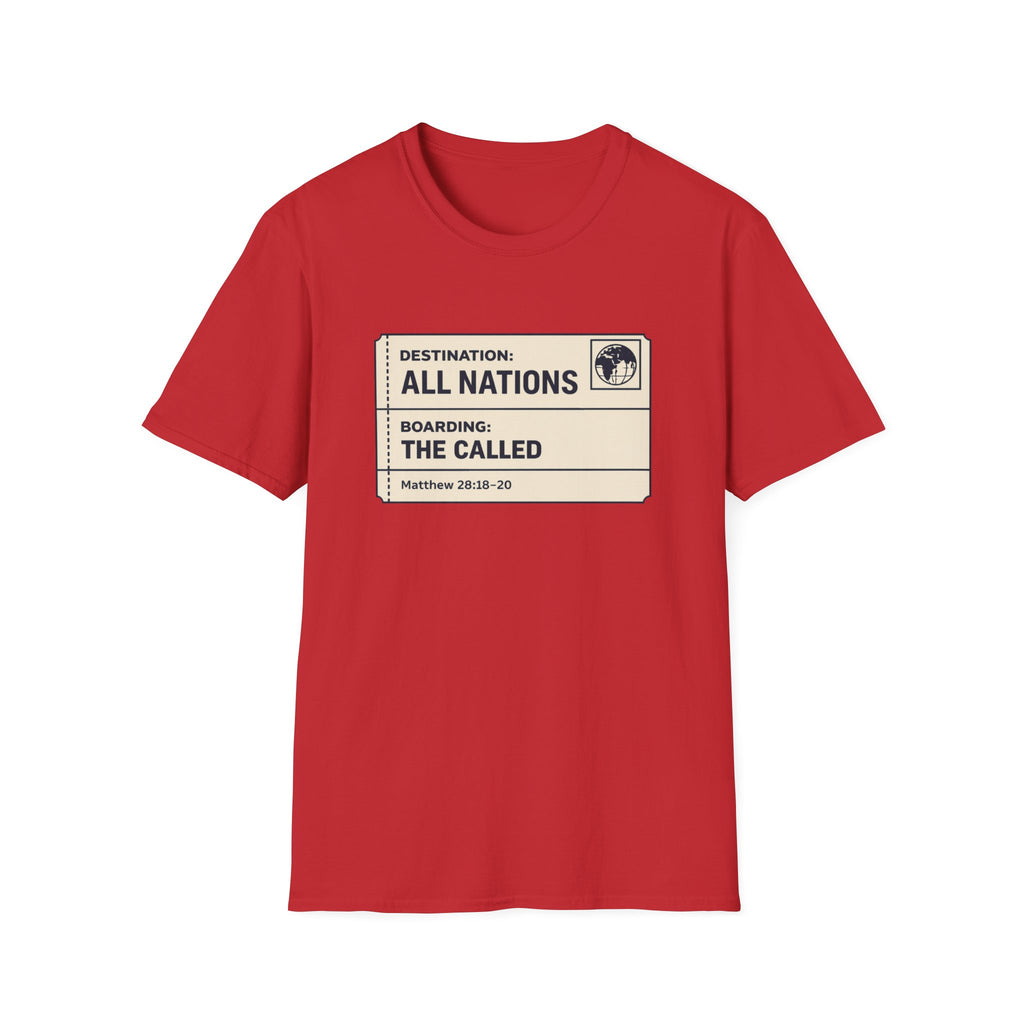 Boarding Pass T-Shirt V1