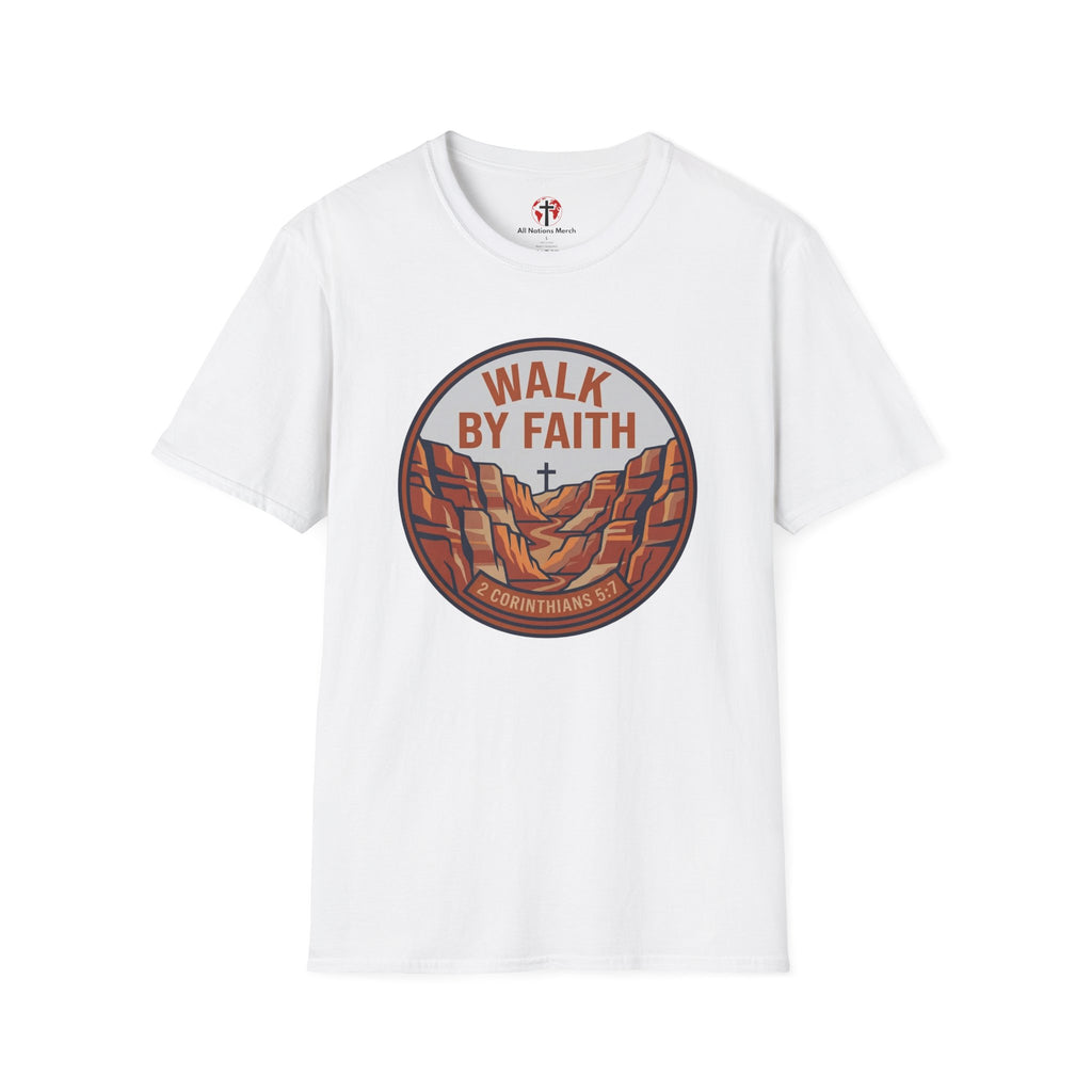 Walk by Faith Badge T-Shirt