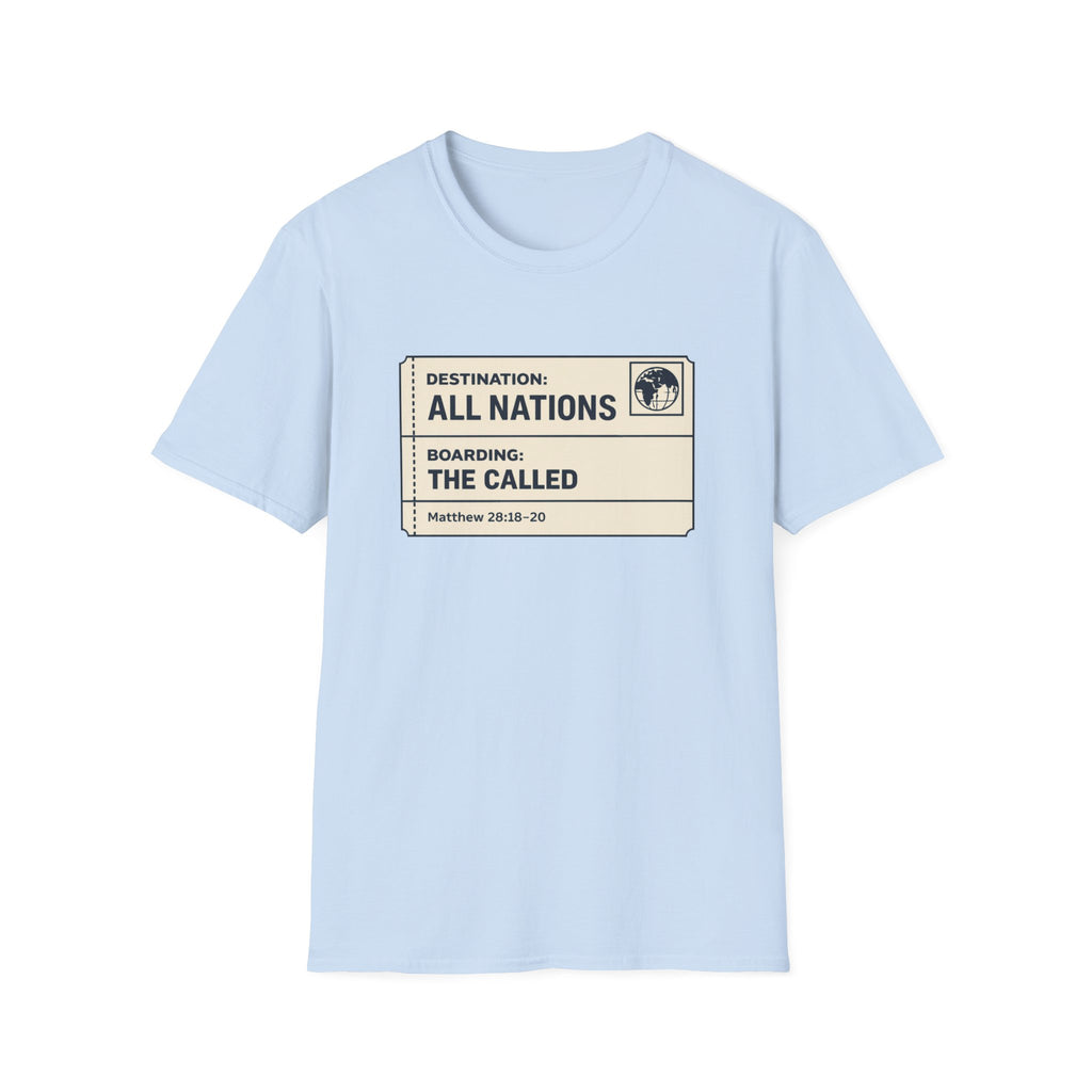 Boarding Pass T-Shirt V1