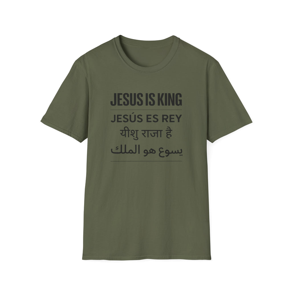 Jesus is King Languages T-Shirt