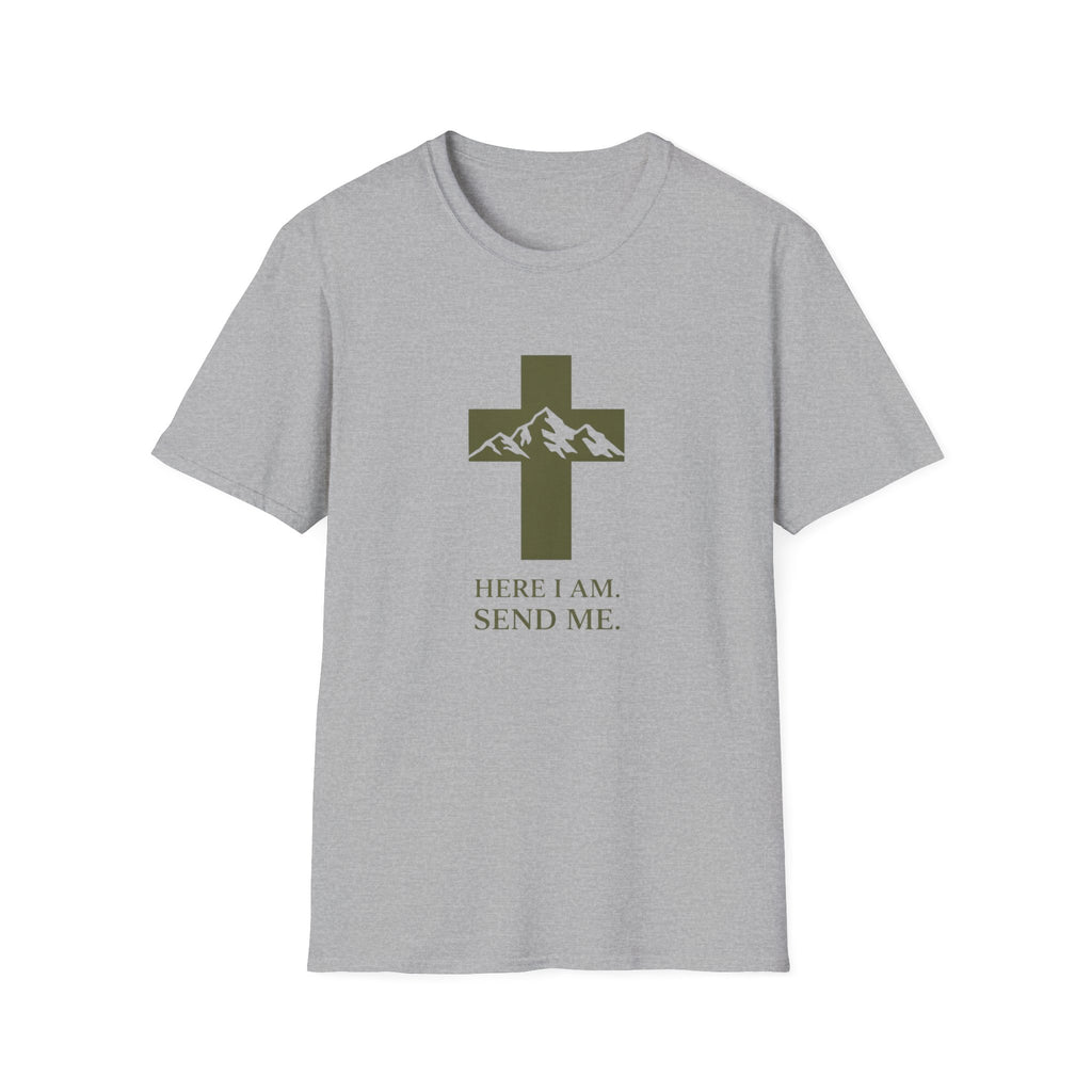 Here I Am Send Me Mountain T-Shirt