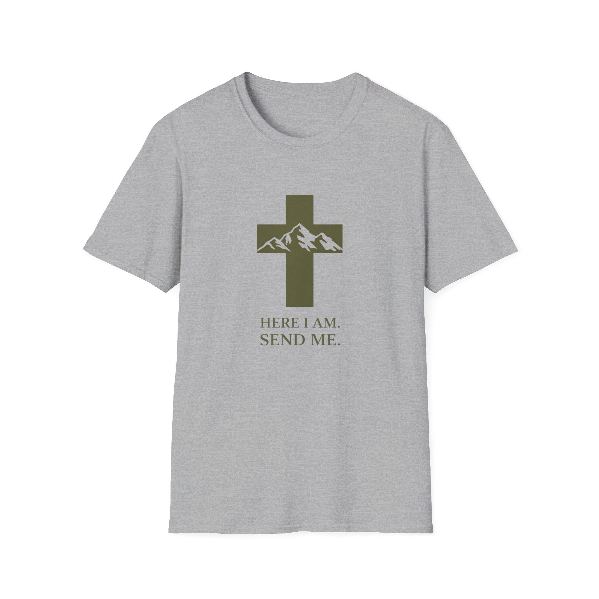Here I Am Send Me Mountain T-Shirt