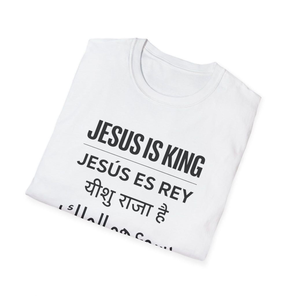 Jesus is King Languages T-Shirt