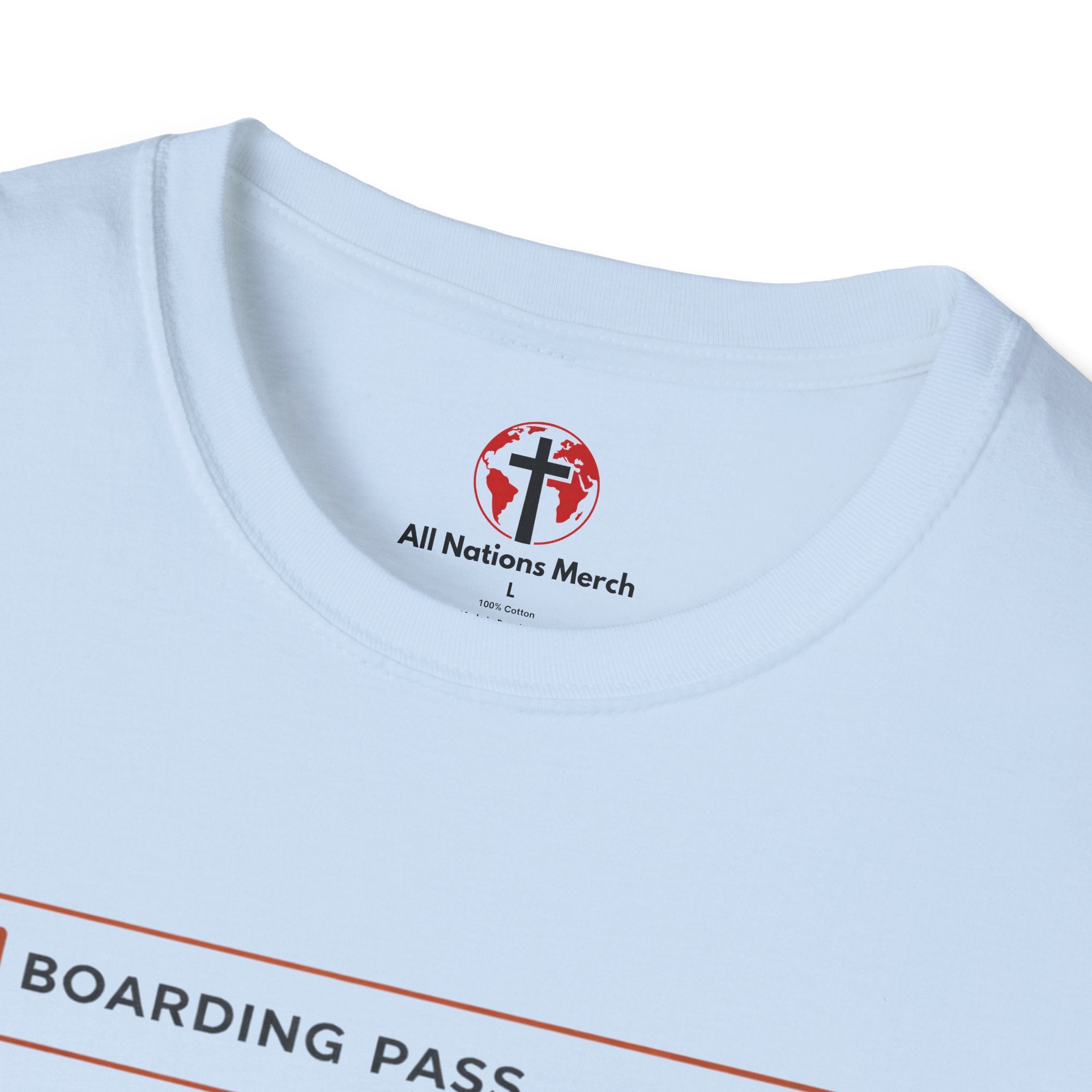 Commissioned Boarding Pass T-Shirt