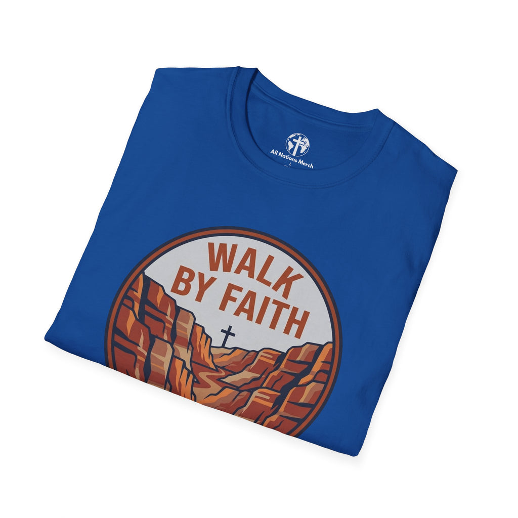 Walk by Faith Badge T-Shirt