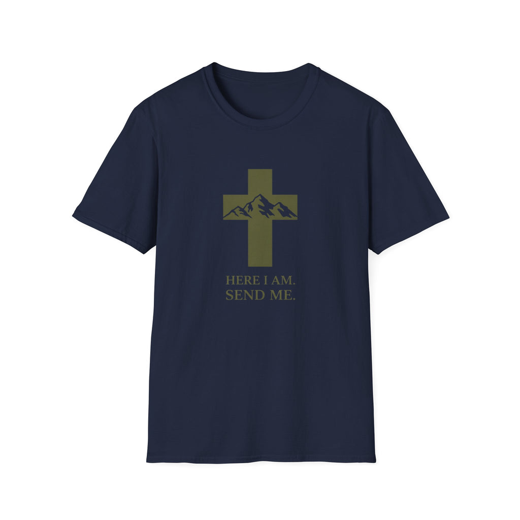 Here I Am Send Me Mountain T-Shirt