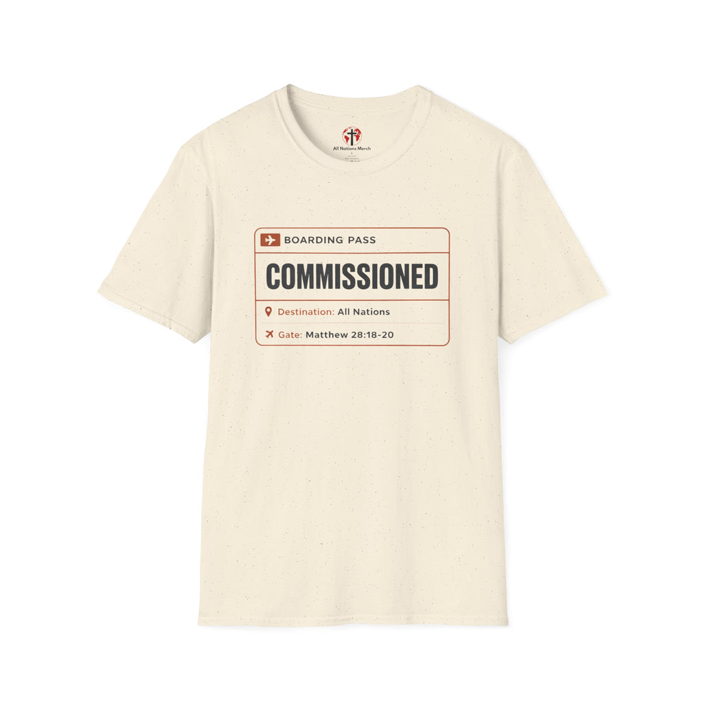 Commissioned Boarding Pass T-Shirt