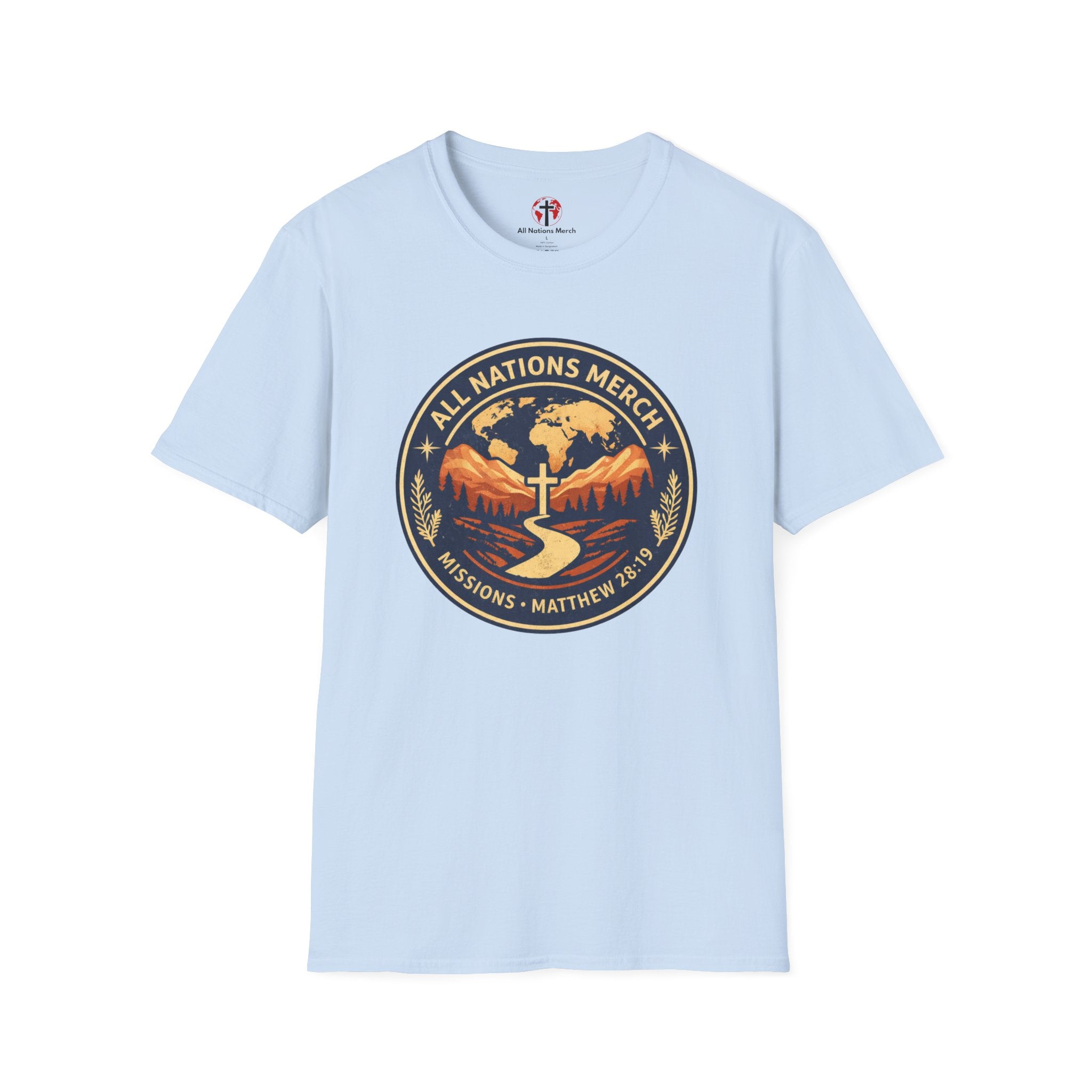 All Nations Merch Badge World T-Shirt