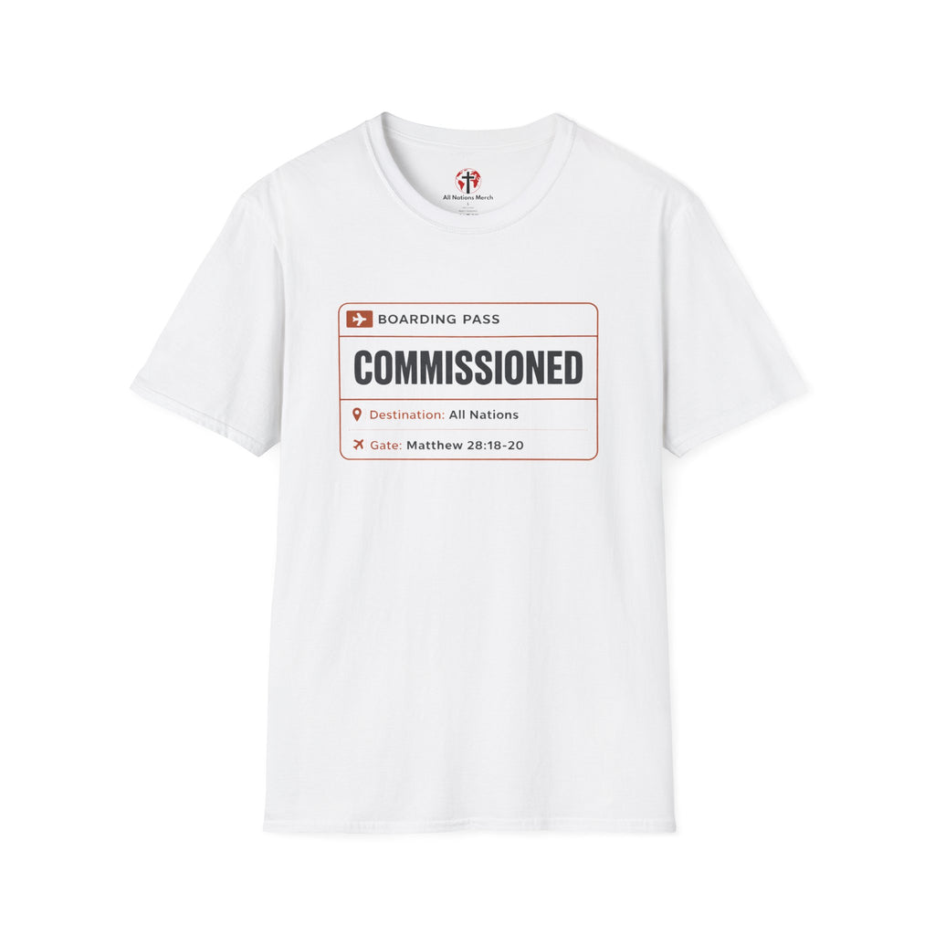Commissioned Boarding Pass T-Shirt