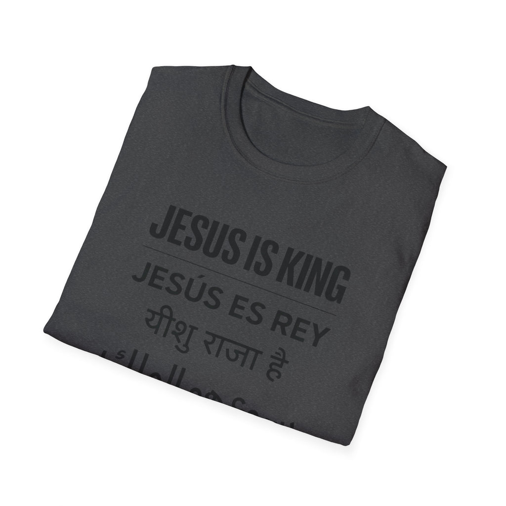 Jesus is King Languages T-Shirt