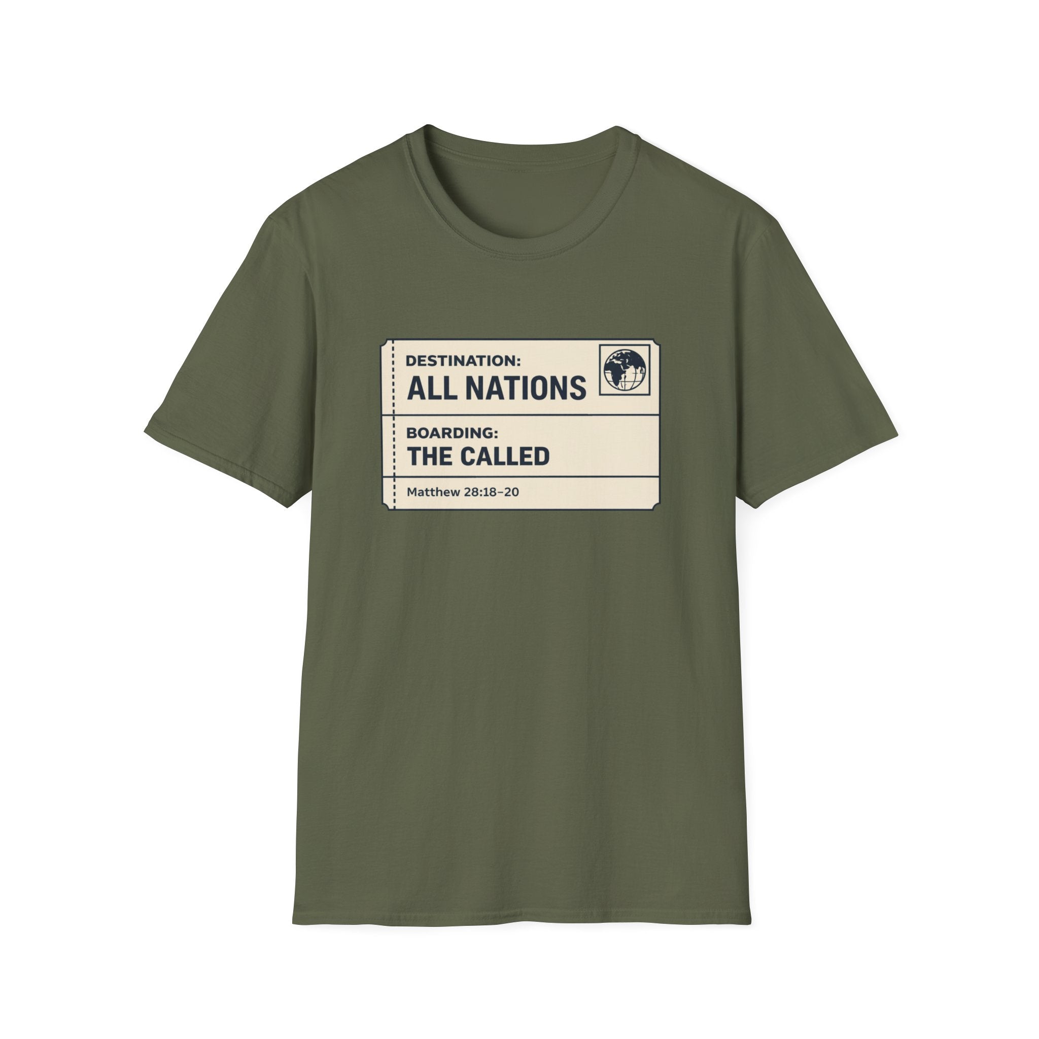 Boarding Pass T-Shirt V1