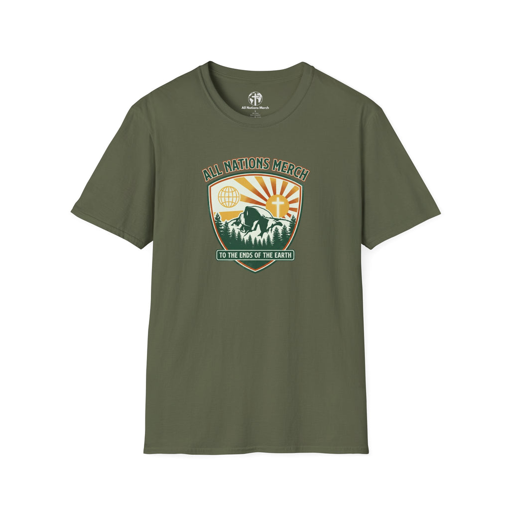 All Nations Merch Badge Yosemite V2 T-Shirt