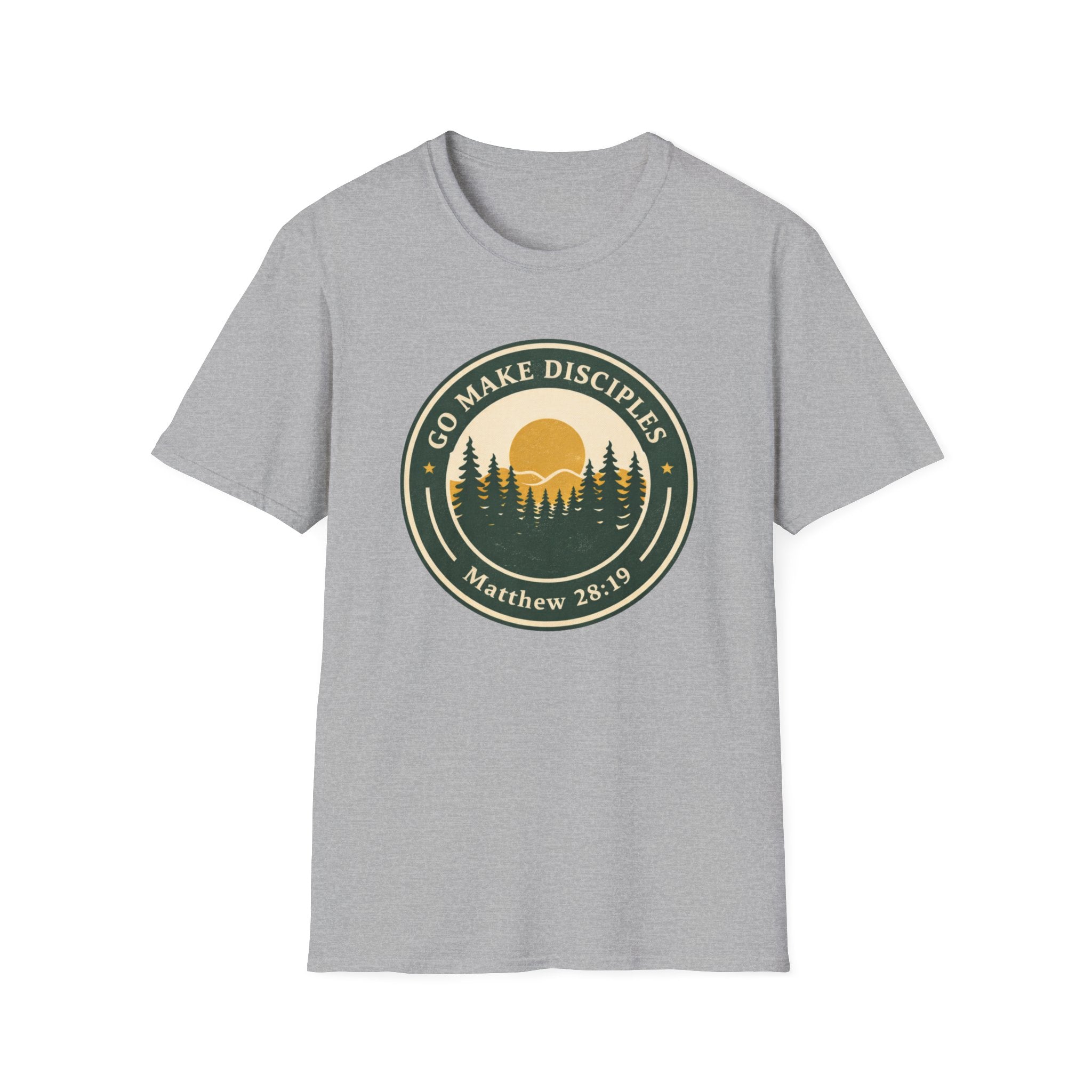 Go Make Disciples Badge T-Shirt