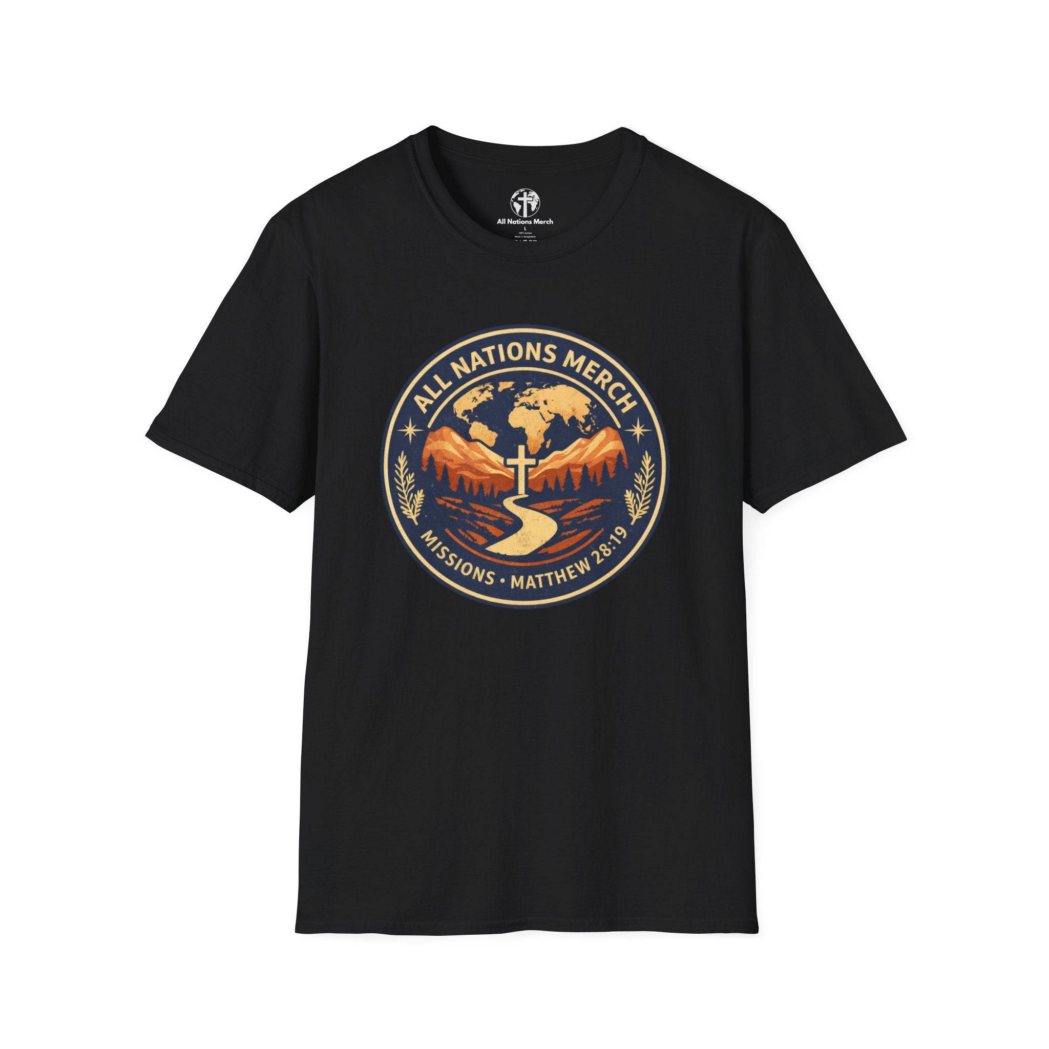 All Nations Merch Badge World T-Shirt