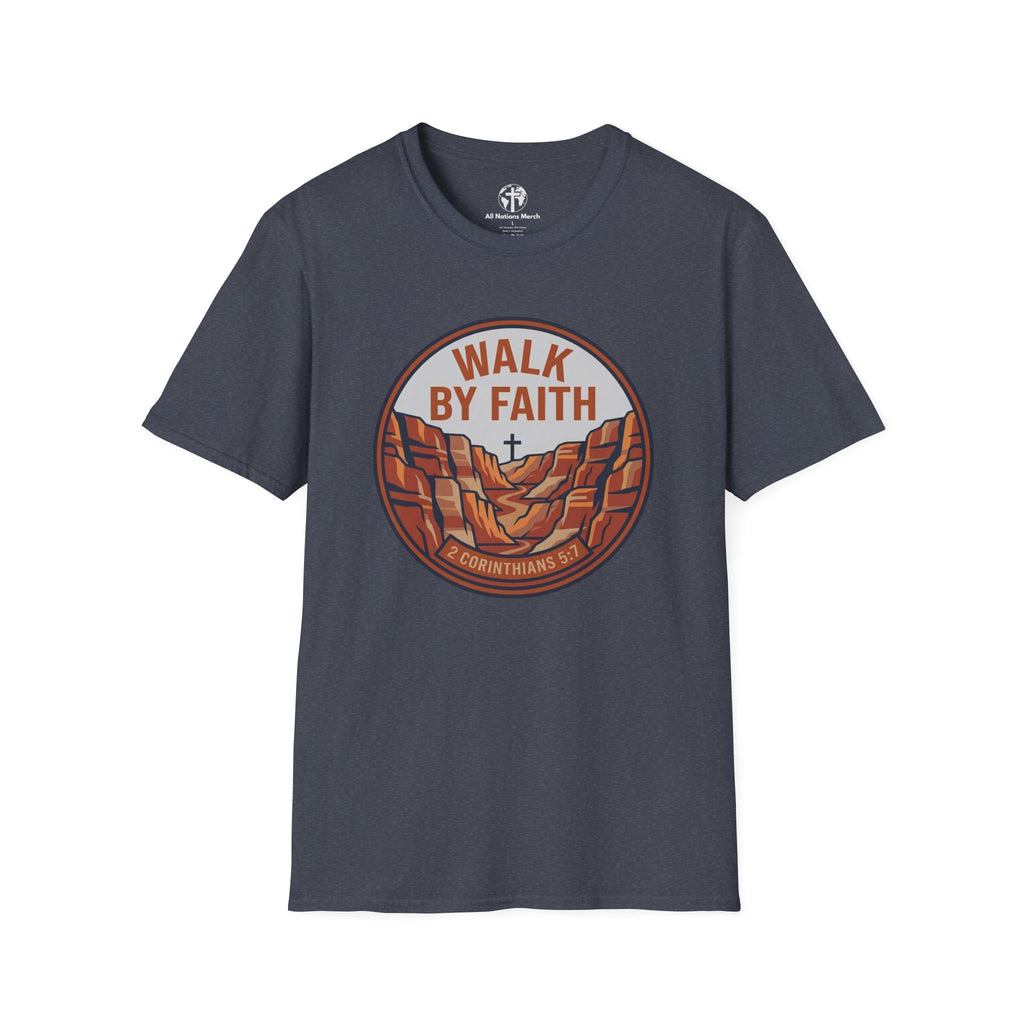 Walk by Faith Badge T-Shirt