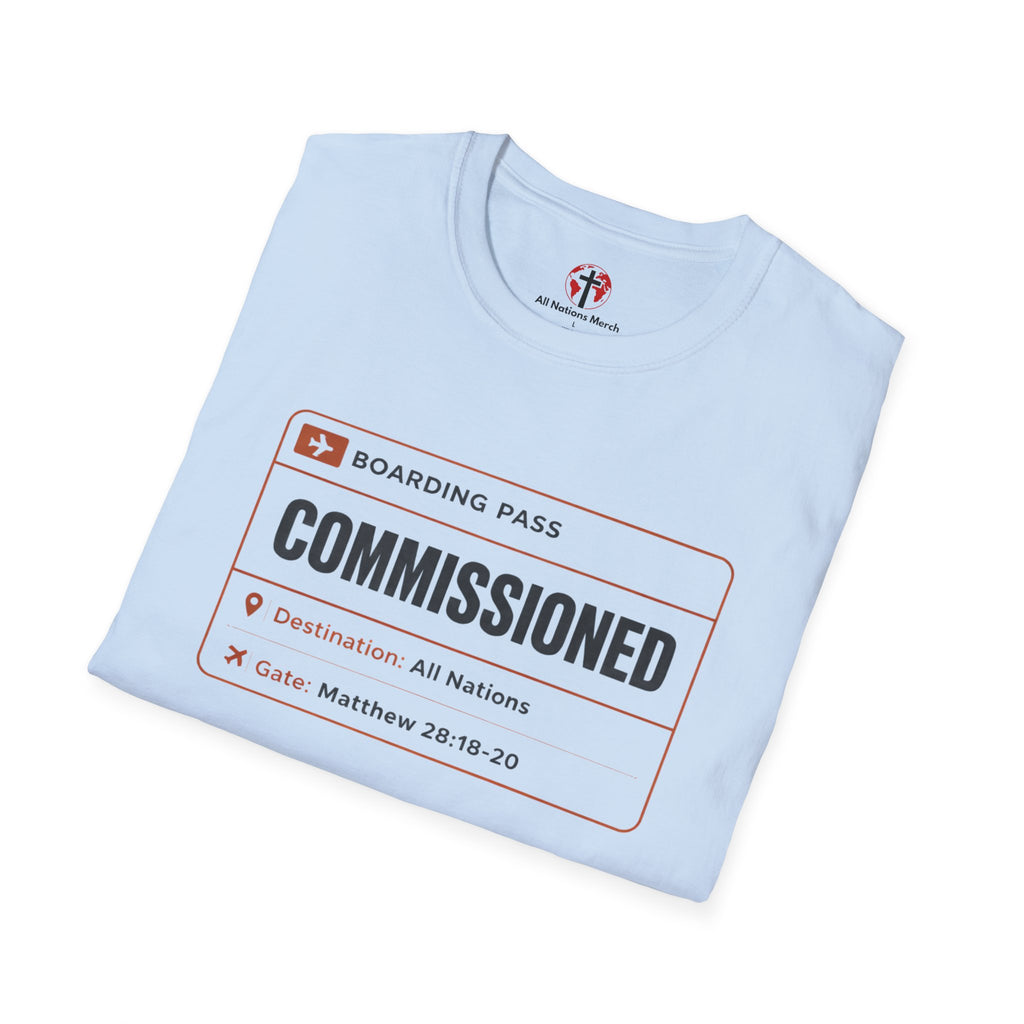 Commissioned Boarding Pass T-Shirt