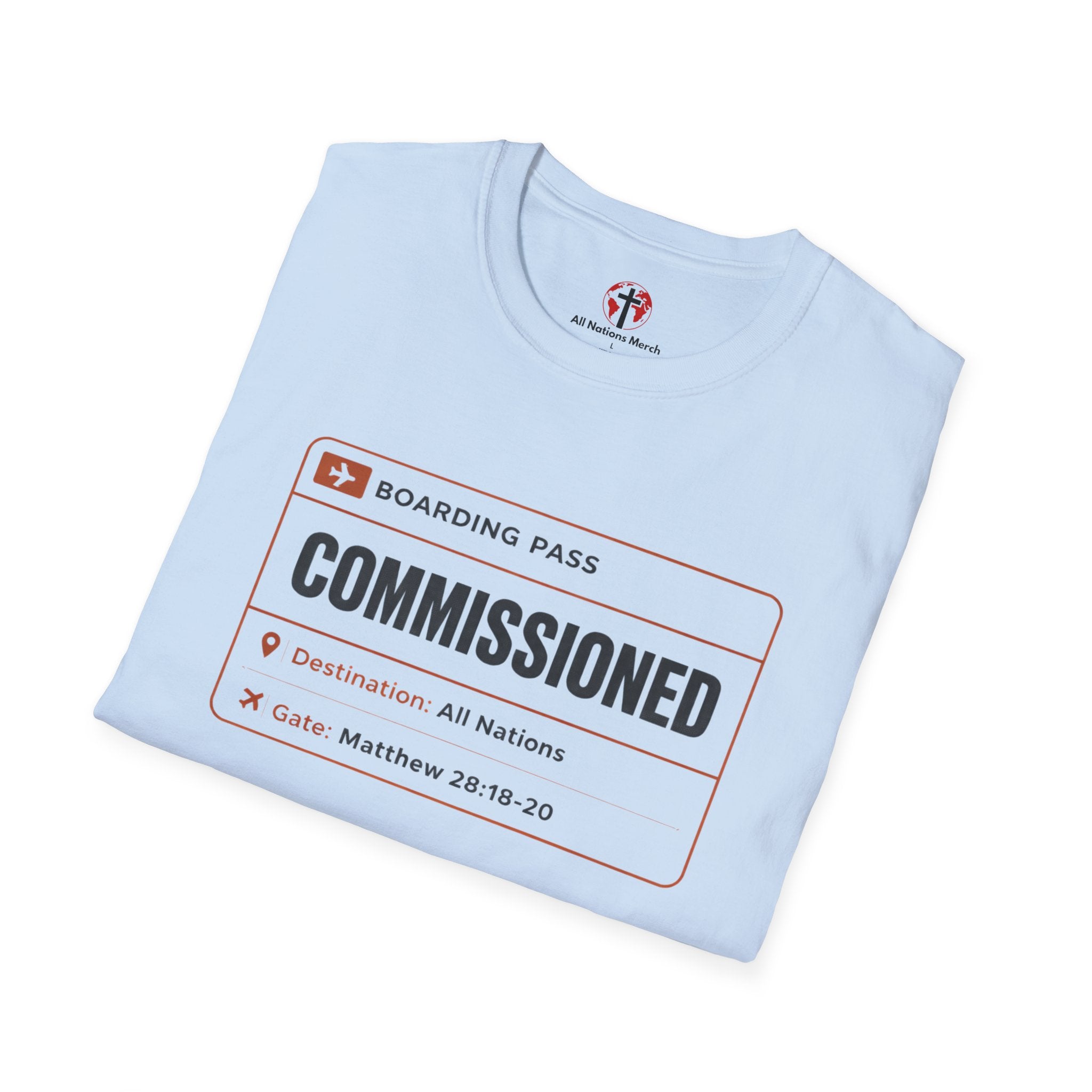 Commissioned Boarding Pass T-Shirt