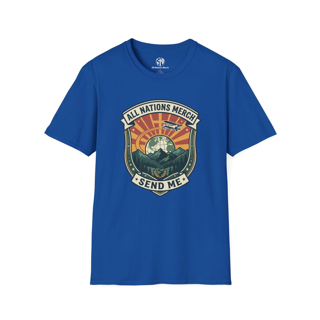 All Nations Merch Badge Flying T-Shirt