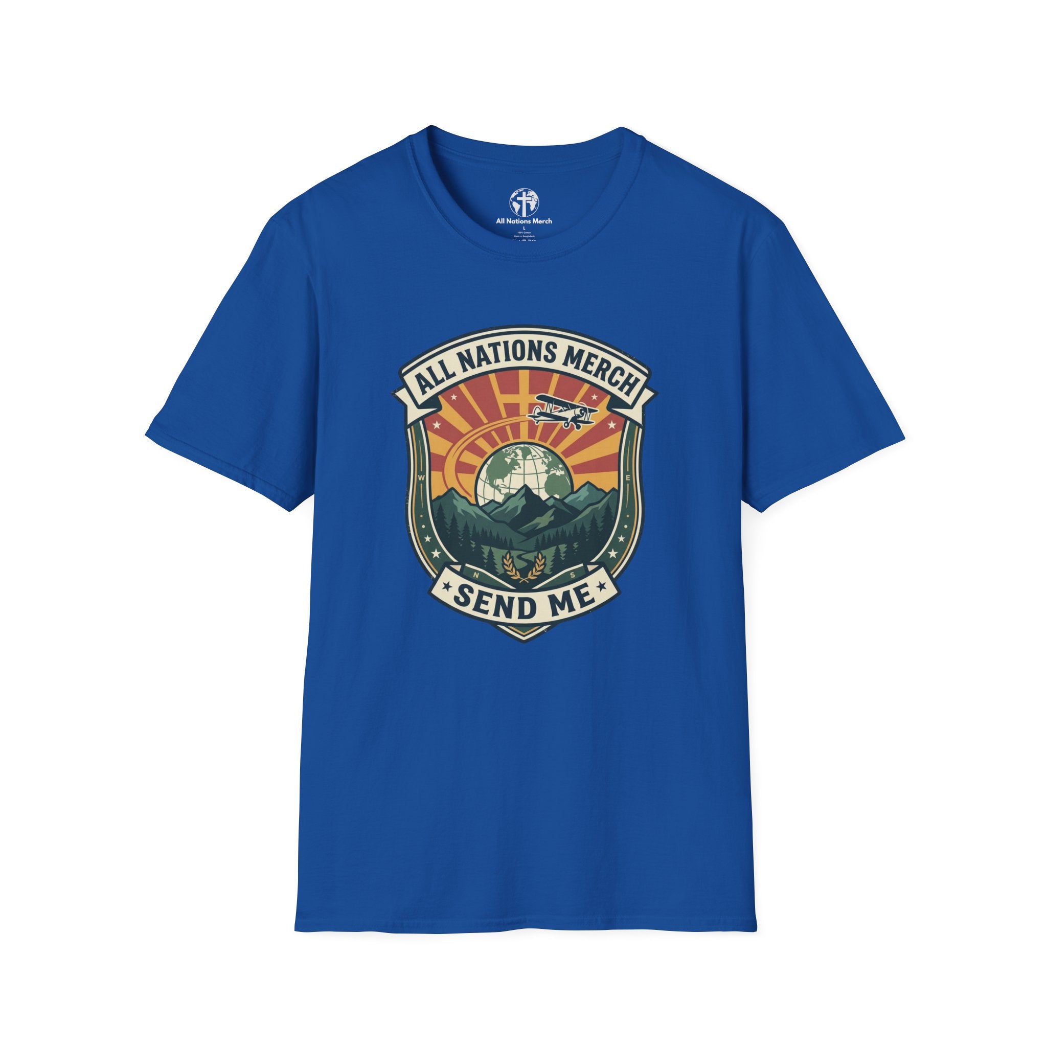 All Nations Merch Badge Flying T-Shirt