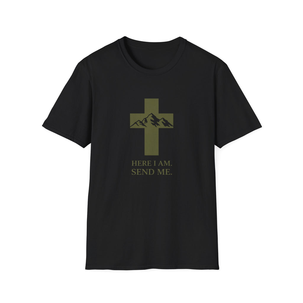 Here I Am Send Me Mountain T-Shirt