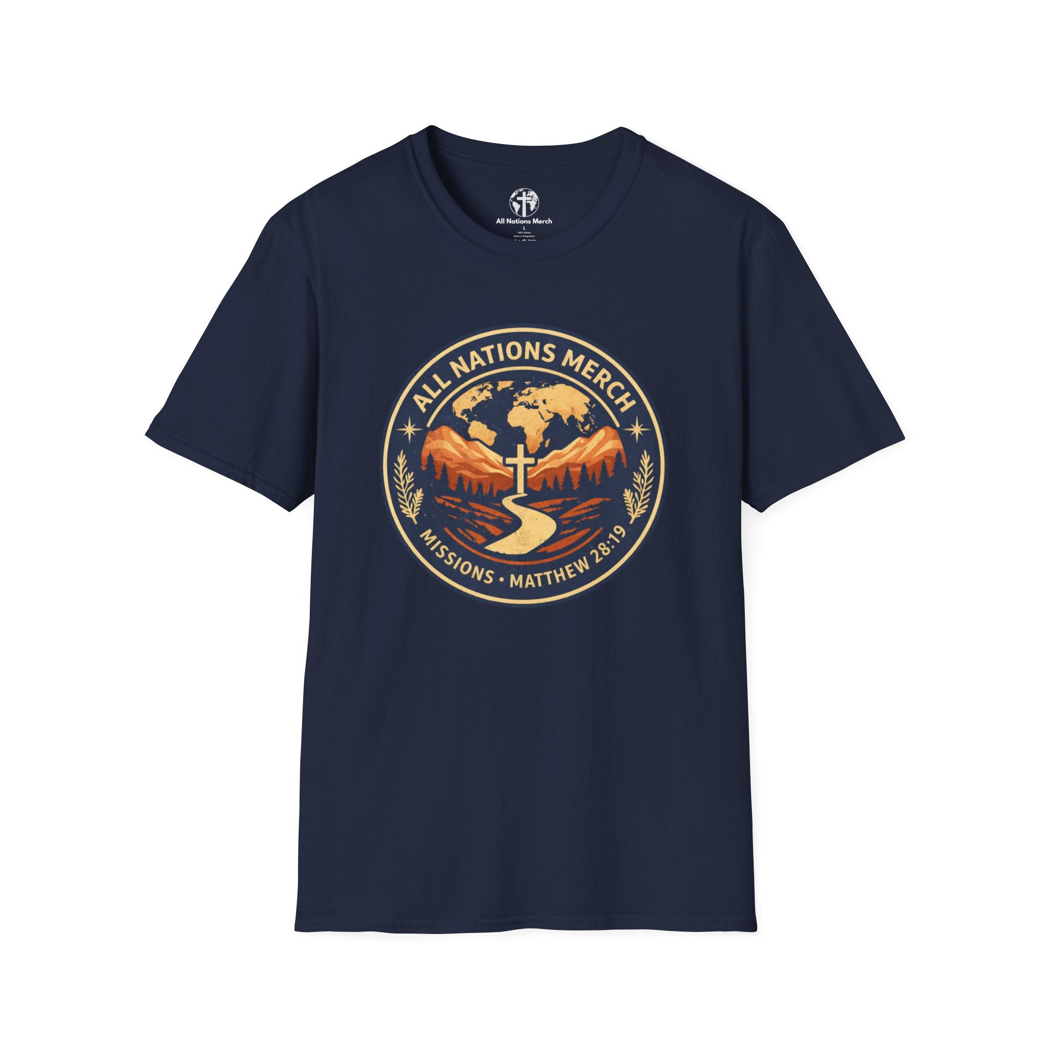 All Nations Merch Badge World T-Shirt